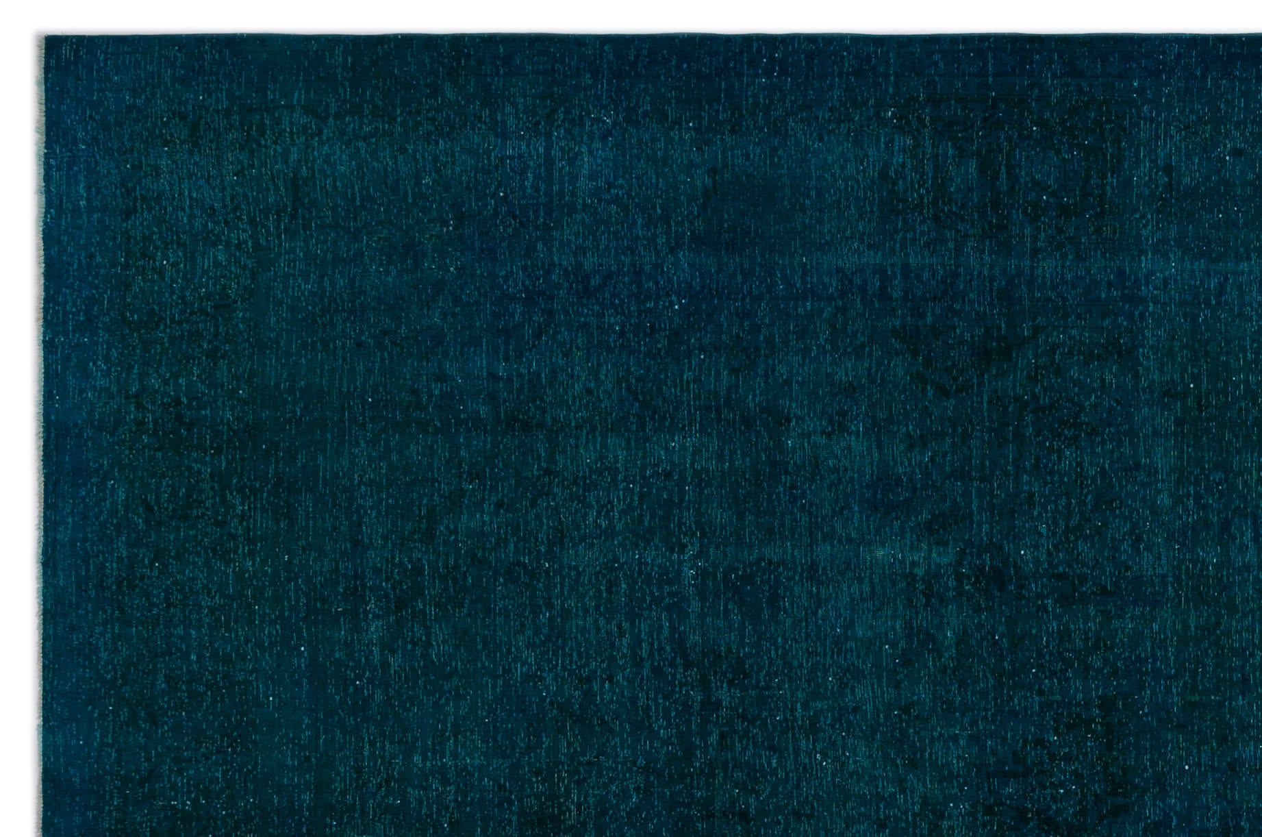 Turquoise Over Dyed Vintage XLarge Rug 9'2'' x 13'9'' ft 279 x 420 cm