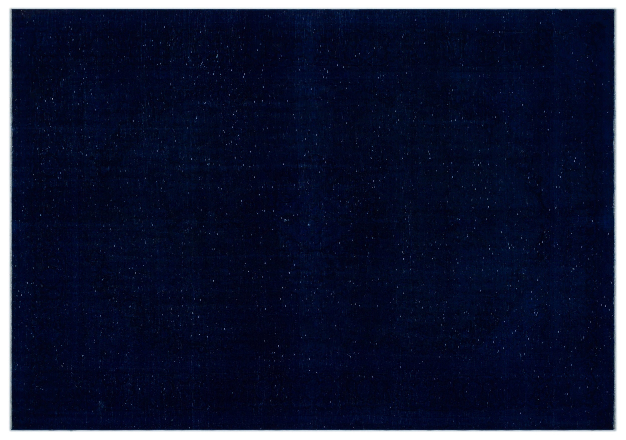 Blue Over Dyed Vintage XLarge Rug 9'4'' x 13'4'' ft 284 x 407 cm