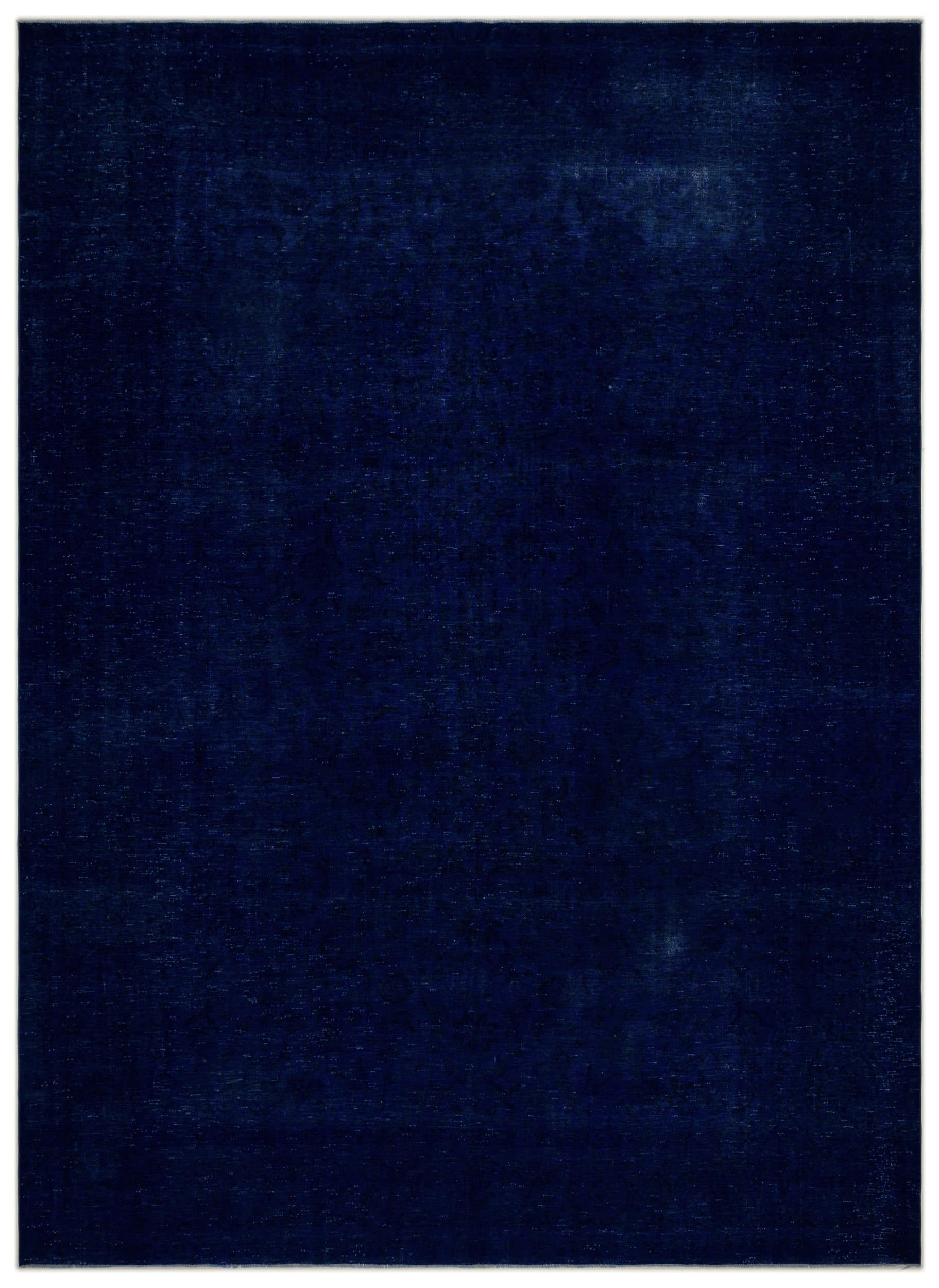 Blue Over Dyed Vintage XLarge Rug 9'10'' x 13'8'' ft 299 x 416 cm