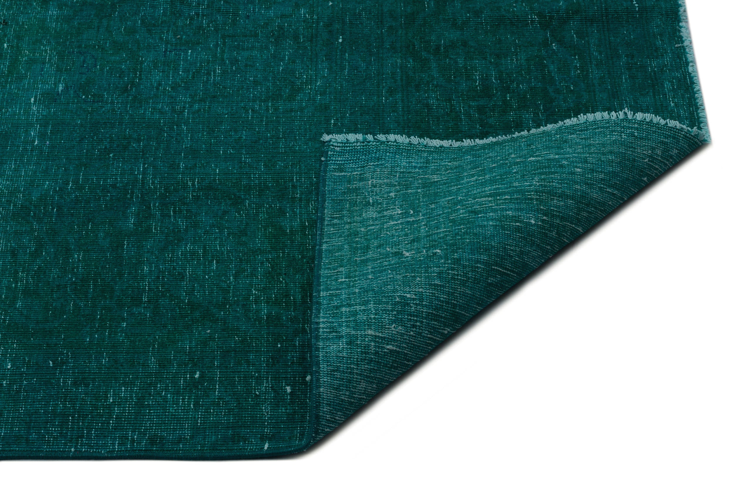 Turquoise Over Dyed Vintage XLarge Rug 9'0'' x 12'6'' ft 275 x 380 cm