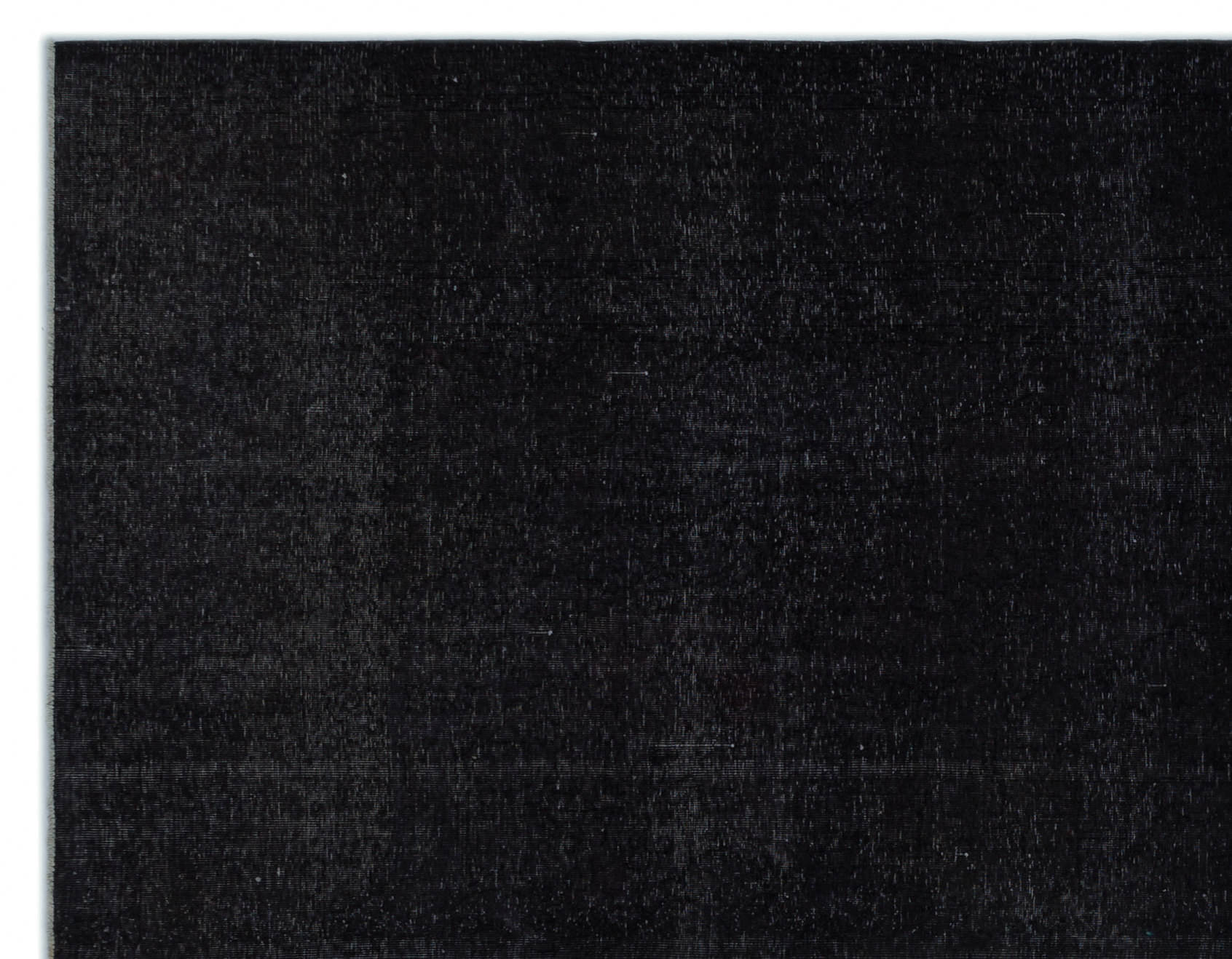 Black Over Dyed Vintage XLarge Rug 9'9'' x 12'6'' ft 296 x 380 cm