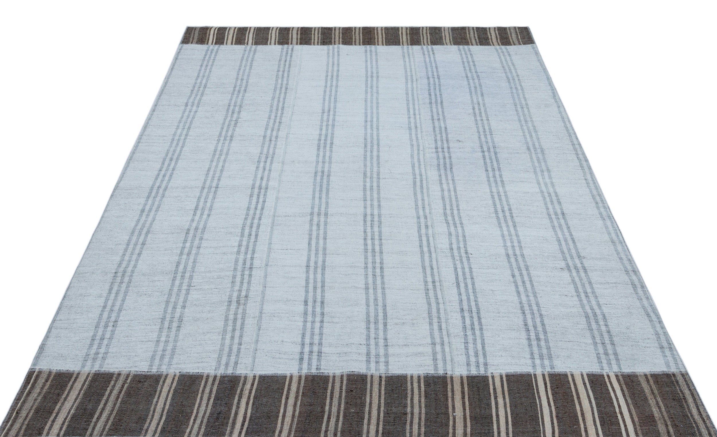 Mixed Over Dyed Kilim Patchwork Unique Rug 5'4'' x 7'7'' ft 163 x 230 cm