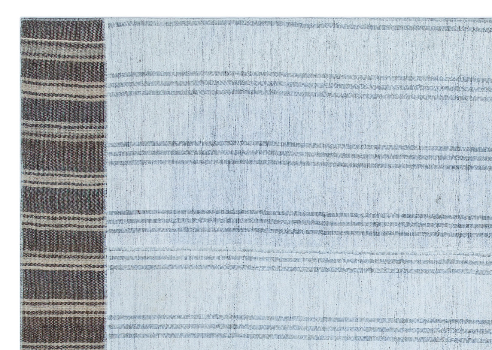 Mixed Over Dyed Kilim Patchwork Unique Rug 5'4'' x 7'7'' ft 163 x 230 cm