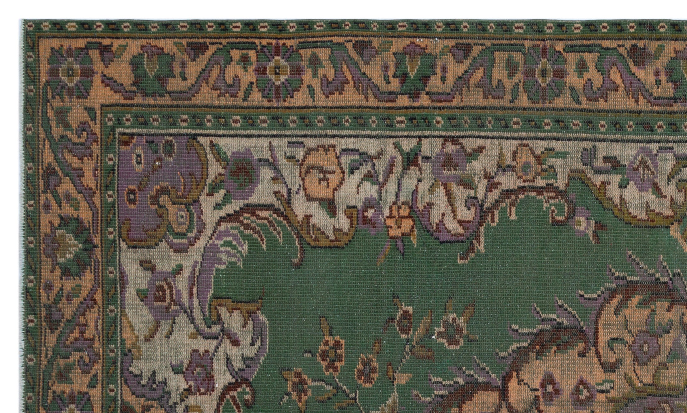 Naturel Over Dyed Vintage Rug 6'0'' x 10'2'' ft 183 x 309 cm