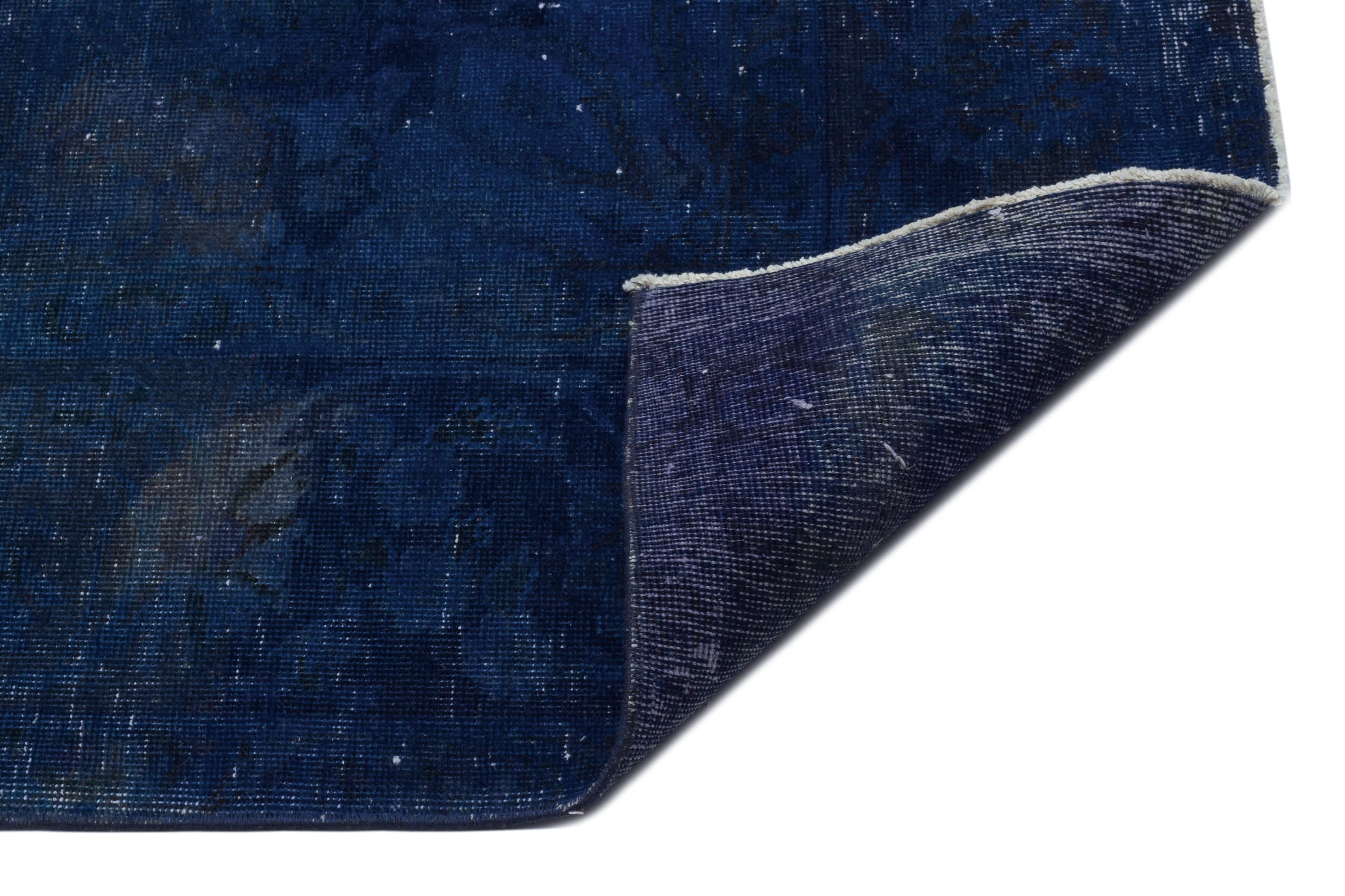 Turquoise Over Dyed Vintage XLarge Rug 6'9'' x 10'1'' ft 205 x 308 cm