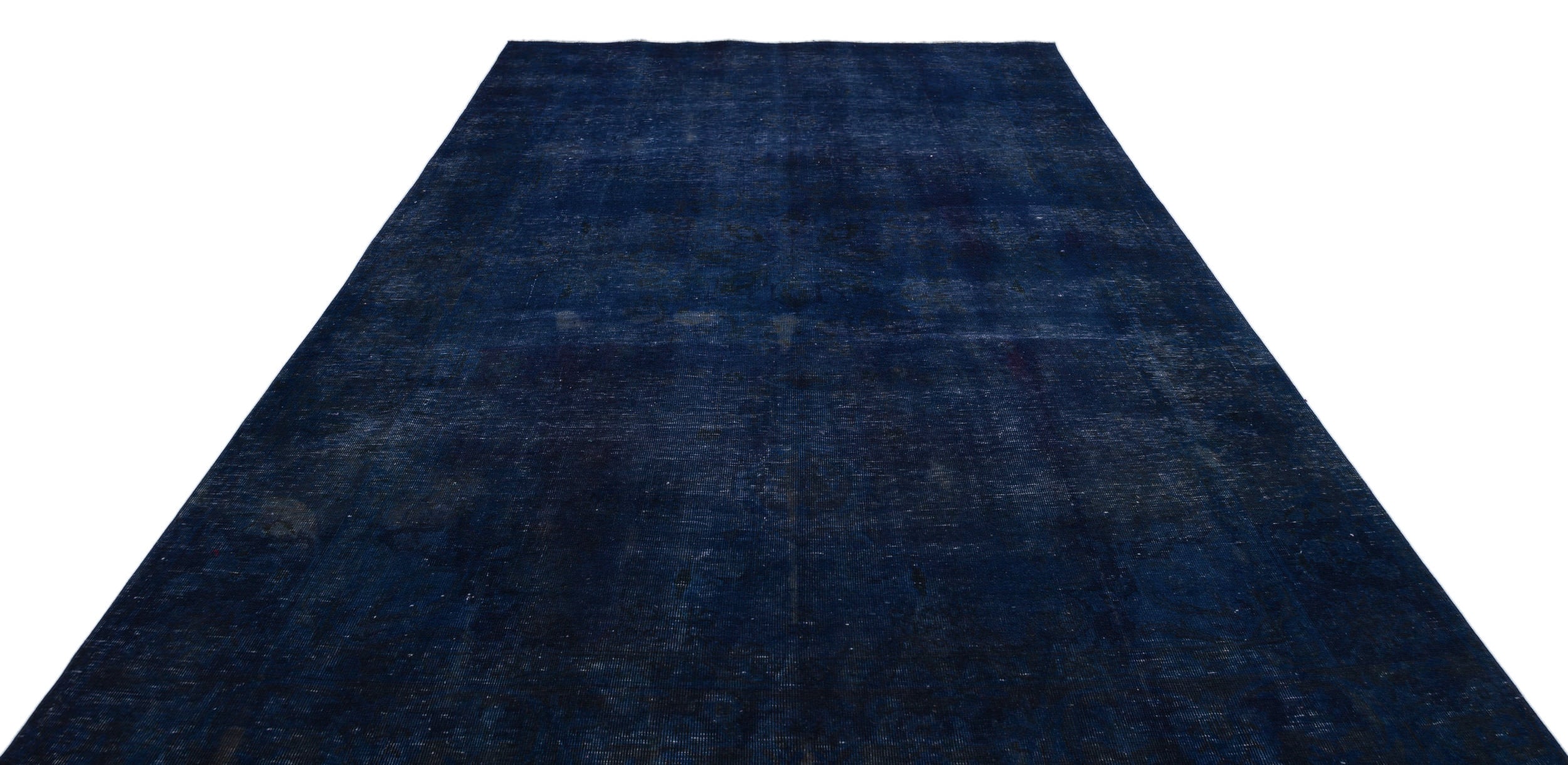 Turquoise Over Dyed Vintage XLarge Rug 6'9'' x 10'1'' ft 205 x 308 cm