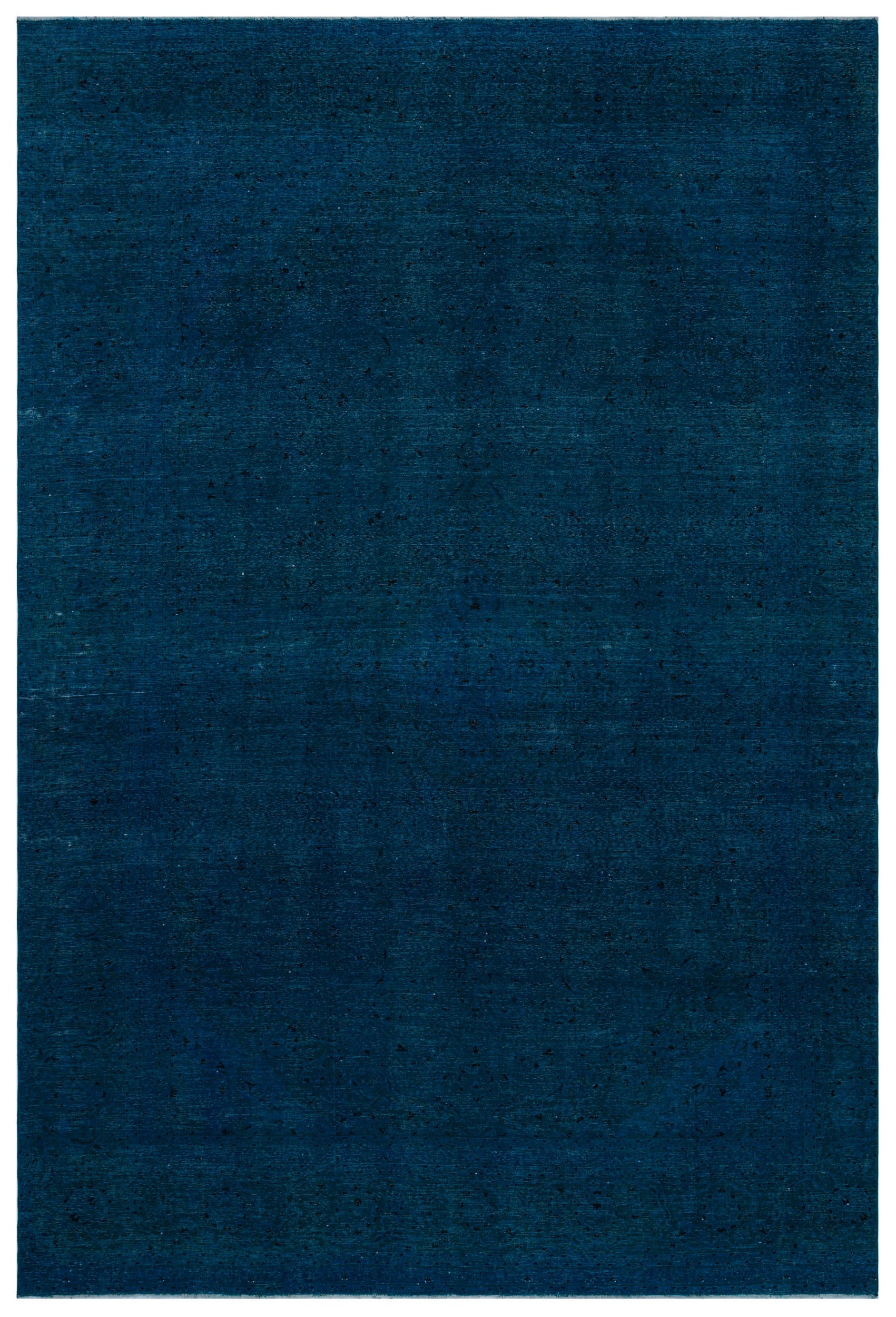 Turquoise Over Dyed Vintage XLarge Rug 8'7'' x 12'12'' ft 262 x 395 cm
