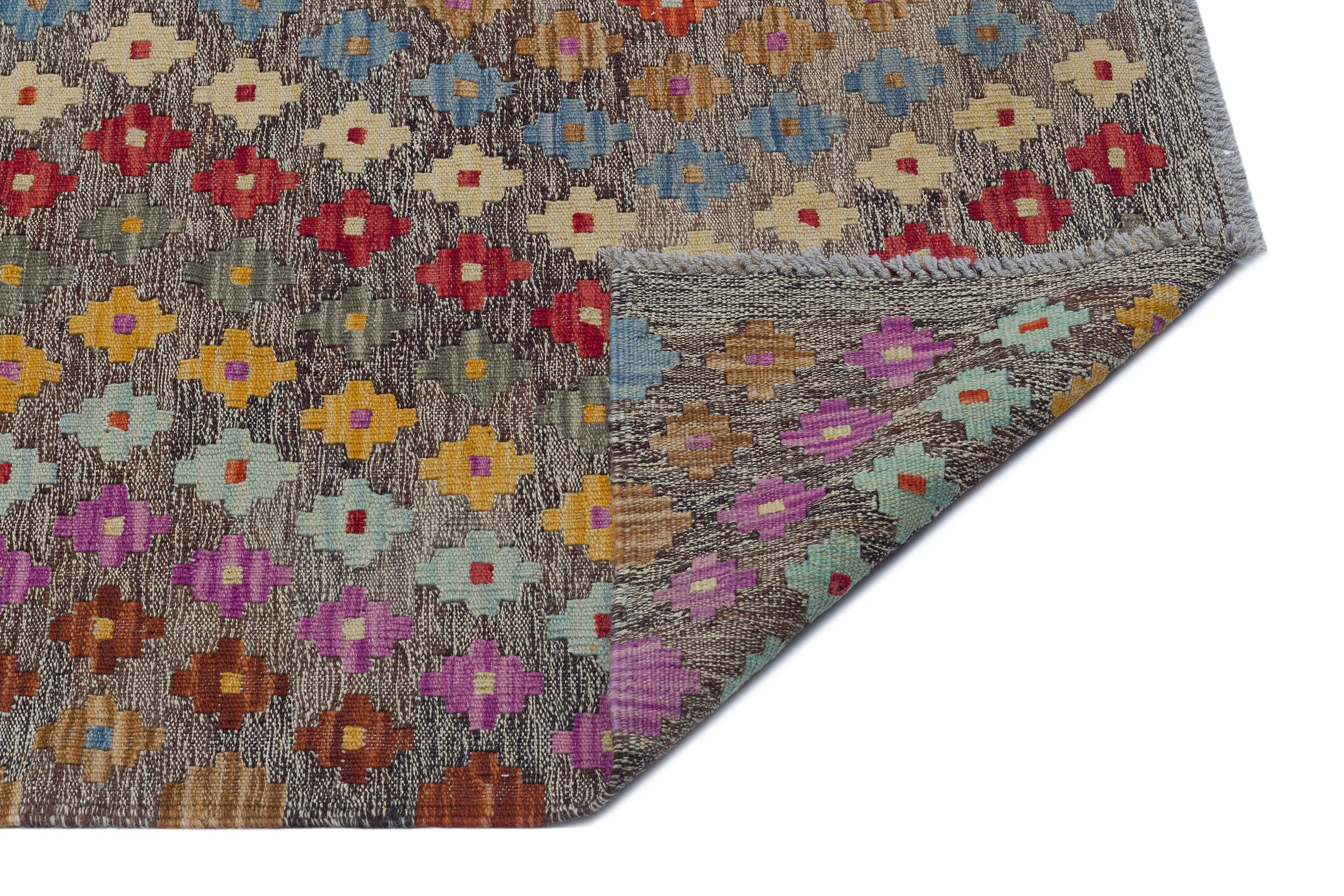 Naturel Over Dyed Kandahar Rug 5'12'' x 7'9'' ft 182 x 237 cm