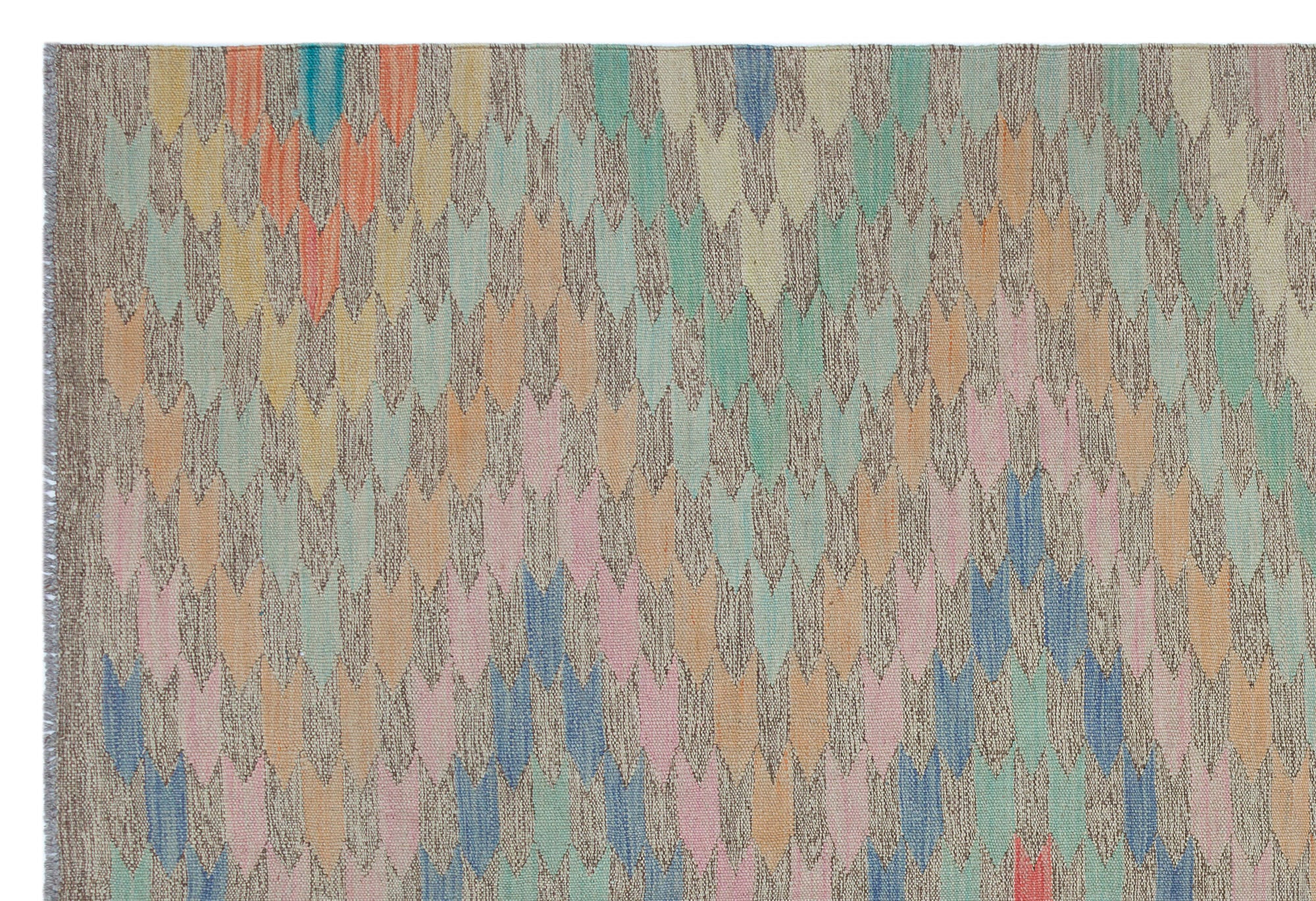 Naturel Over Dyed Kandahar Rug 5'4'' x 7'9'' ft 163 x 237 cm