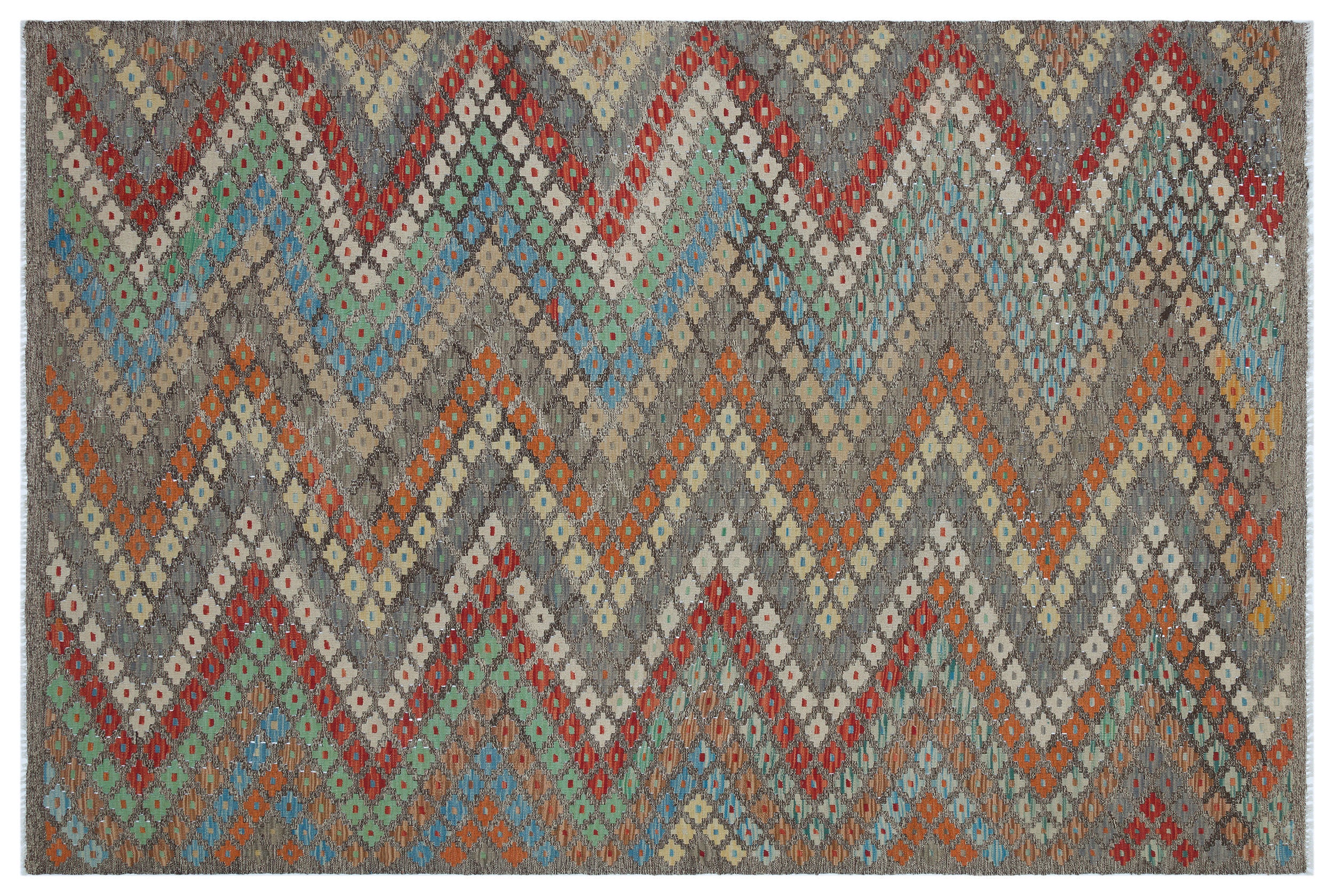 Naturel Over Dyed Kandahar Rug 5'9'' x 8'4'' ft 175 x 253 cm