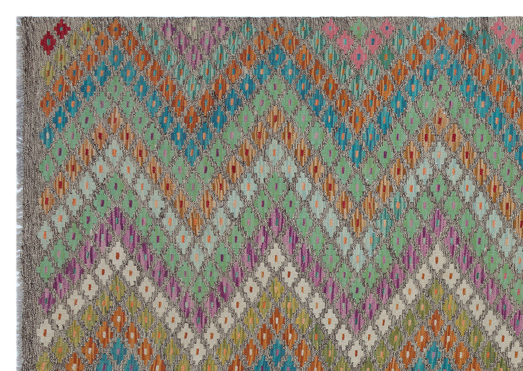 Naturel Over Dyed Kandahar Rug 5'9'' x 8'2'' ft 175 x 249 cm