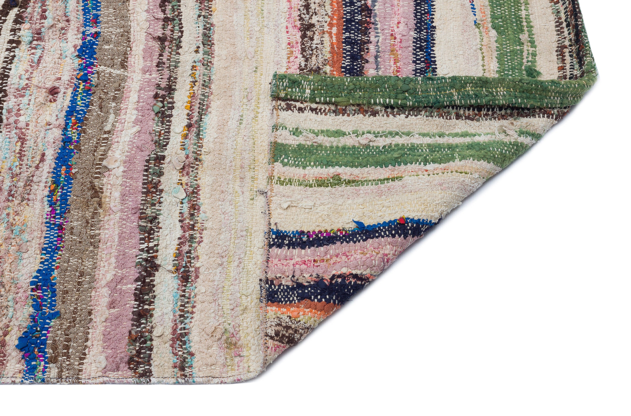Chaput Over Dyed Kilim Rug 5'2'' x 10'10'' ft 157 x 330 cm
