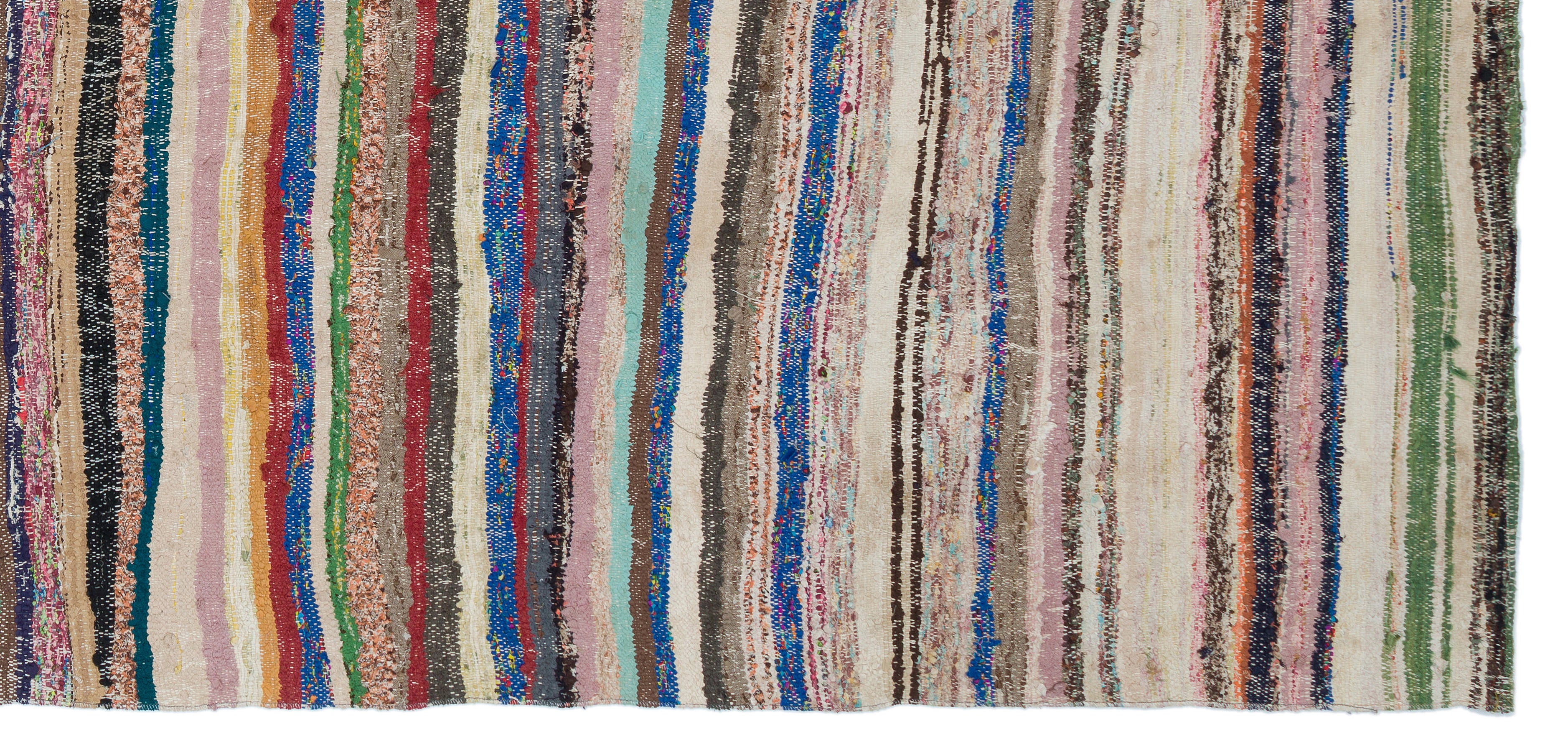 Chaput Over Dyed Kilim Rug 5'2'' x 10'10'' ft 157 x 330 cm