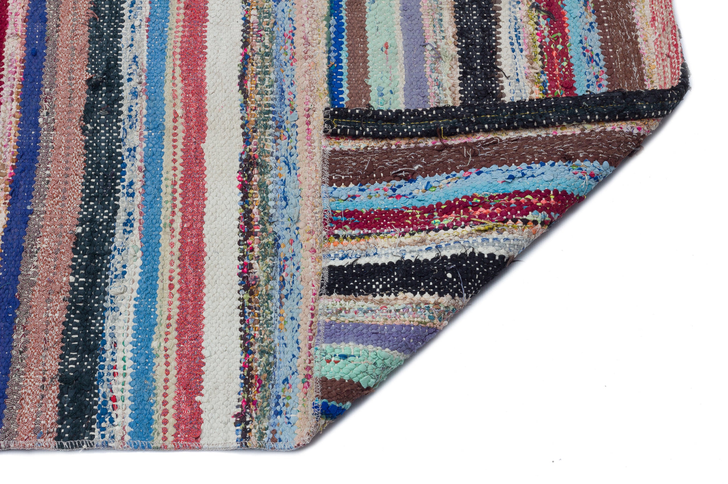 Chaput Over Dyed Kilim Rug 4'11'' x 12'7'' ft 150 x 383 cm