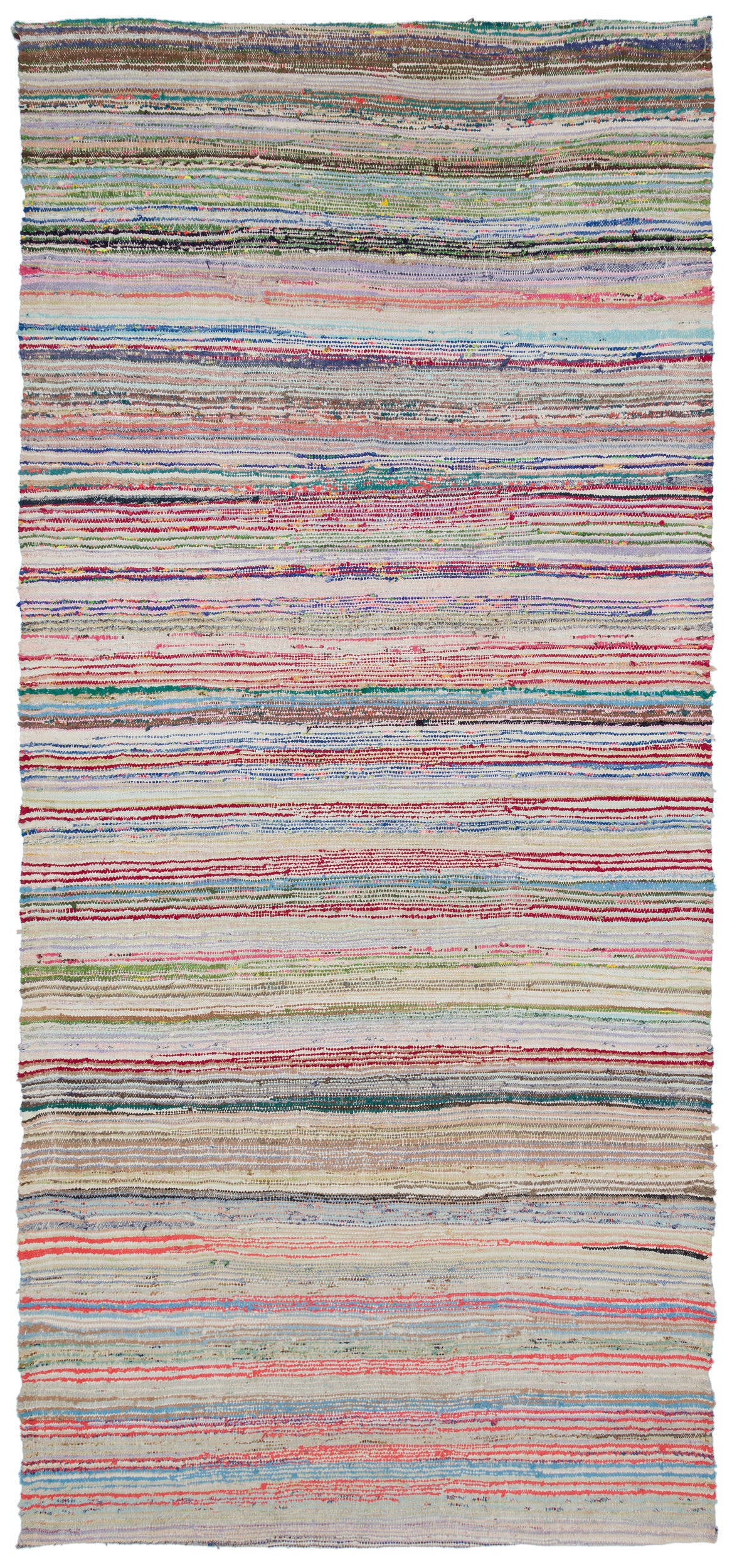 Chaput Over Dyed Kilim Rug 5'4'' x 11'5'' ft 162 x 347 cm