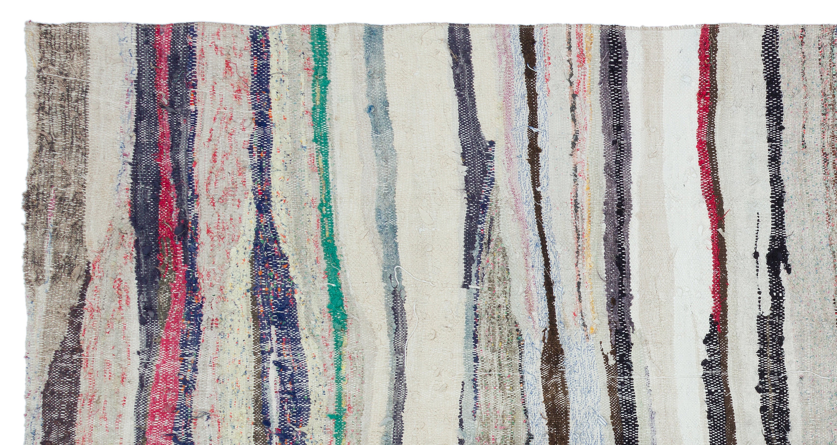 Chaput Over Dyed Kilim Rug 5'4'' x 9'7'' ft 163 x 293 cm
