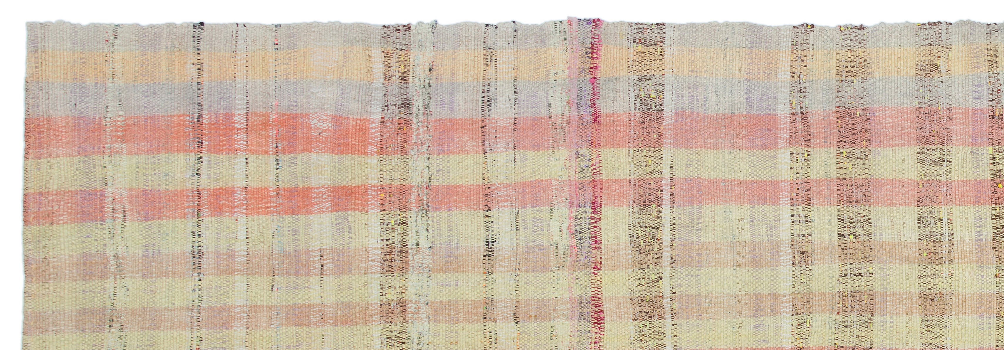 Chaput Over Dyed Kilim Rug 3'4'' x 10'0'' ft 102 x 305 cm