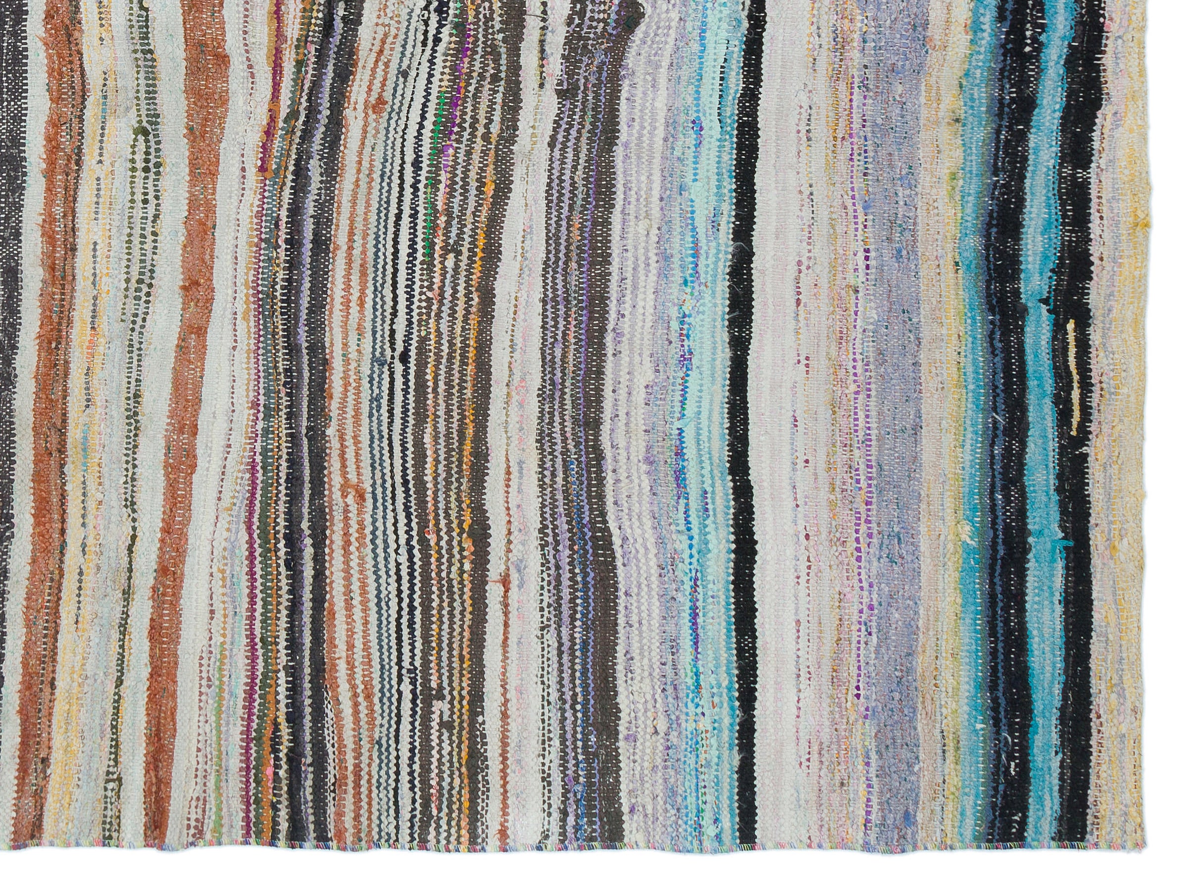 Chaput Over Dyed Kilim Rug 5'3'' x 6'11'' ft 160 x 210 cm