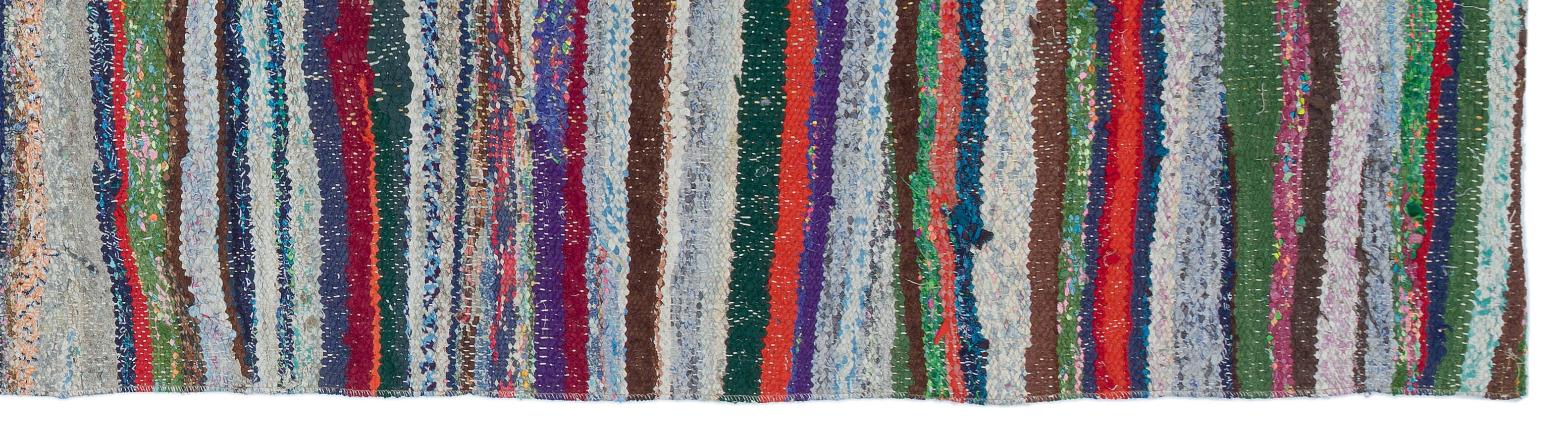 Chaput Over Dyed Kilim Rug 2'6'' x 9'3'' ft 75 x 281 cm