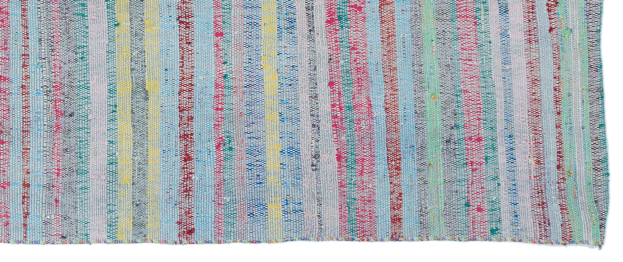 Chaput Over Dyed Kilim Rug 2'12'' x 7'7'' ft 91 x 230 cm
