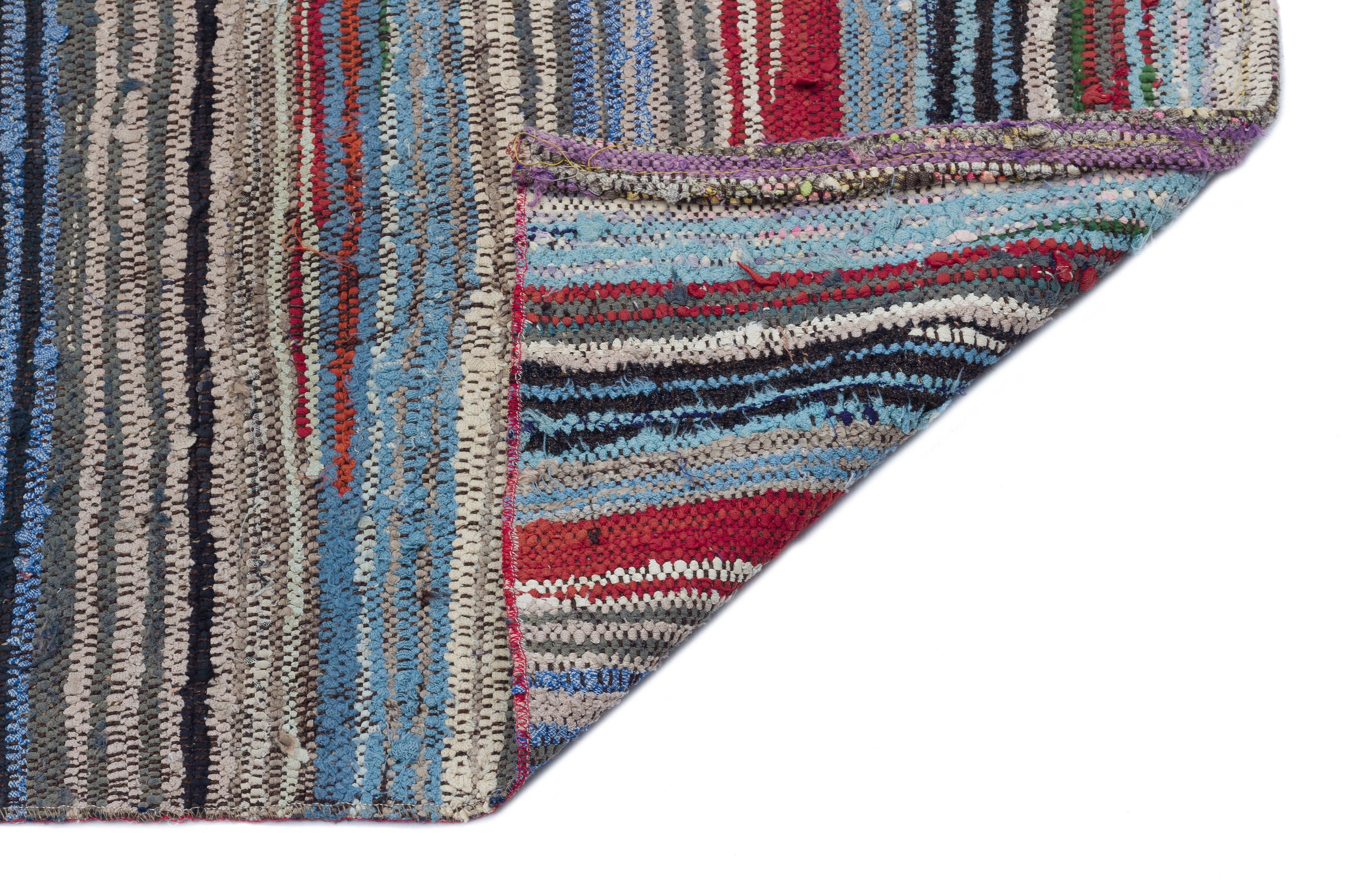 Chaput Over Dyed Kilim Rug 4'6'' x 9'1'' ft 138 x 276 cm