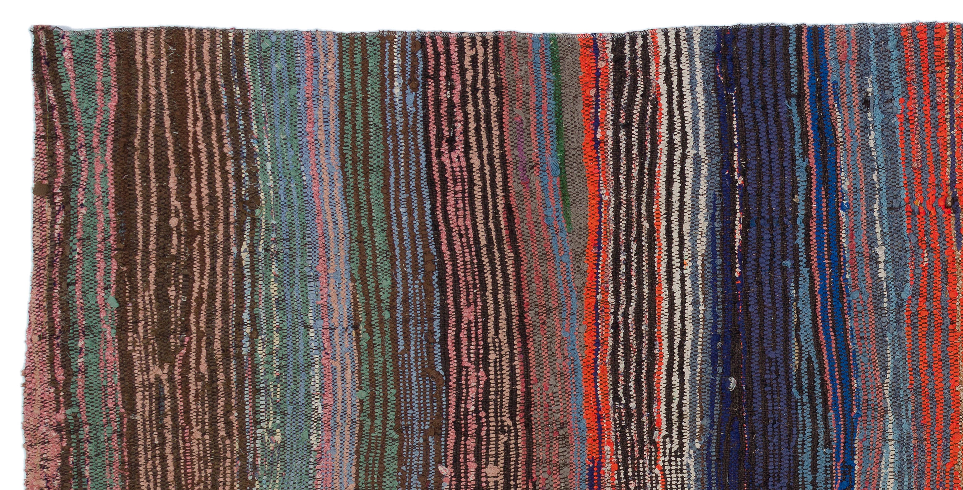 Chaput Over Dyed Kilim Rug 4'6'' x 9'1'' ft 138 x 276 cm