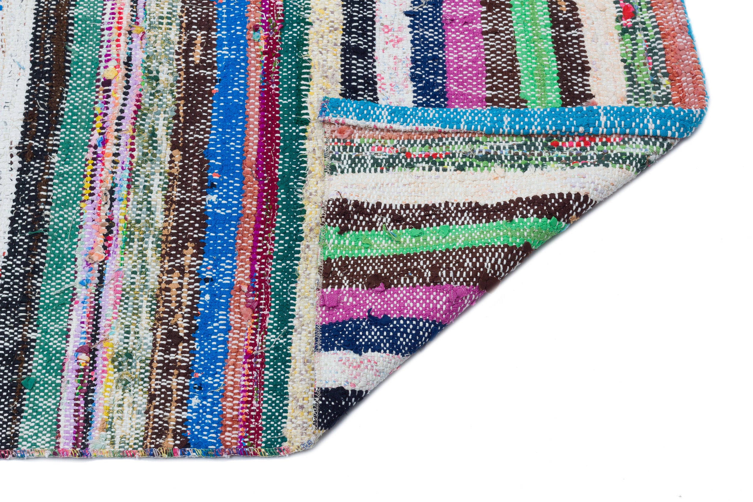 Chaput Over Dyed Kilim Rug 5'6'' x 10'3'' ft 168 x 312 cm