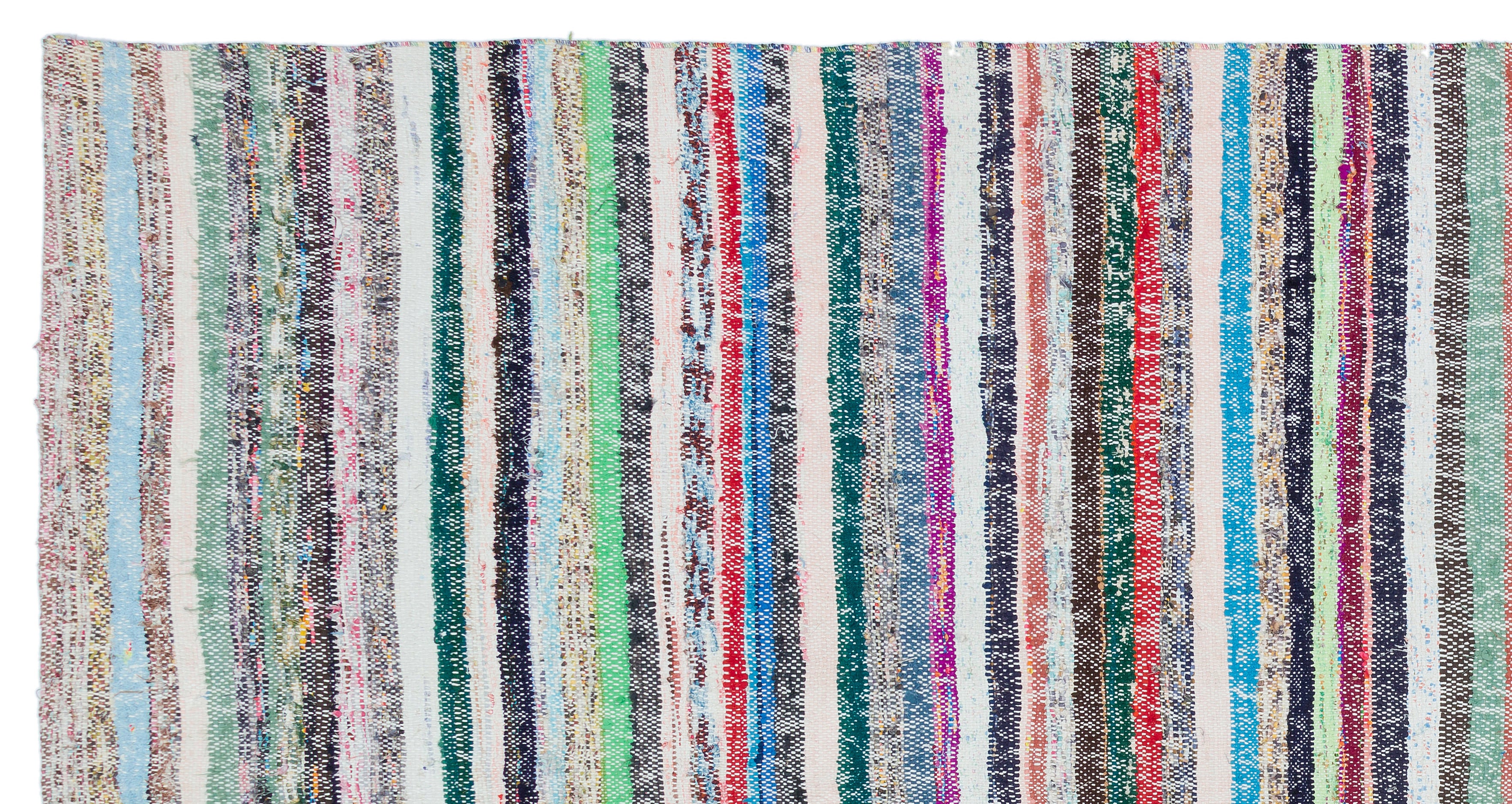Chaput Over Dyed Kilim Rug 5'6'' x 10'3'' ft 168 x 312 cm