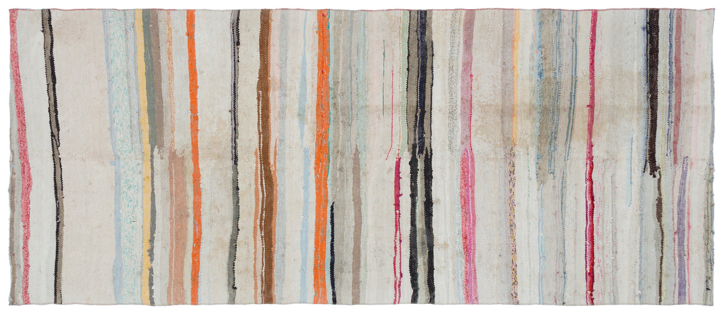 Chaput Over Dyed Kilim Rug 4'8'' x 10'9'' ft 142 x 328 cm