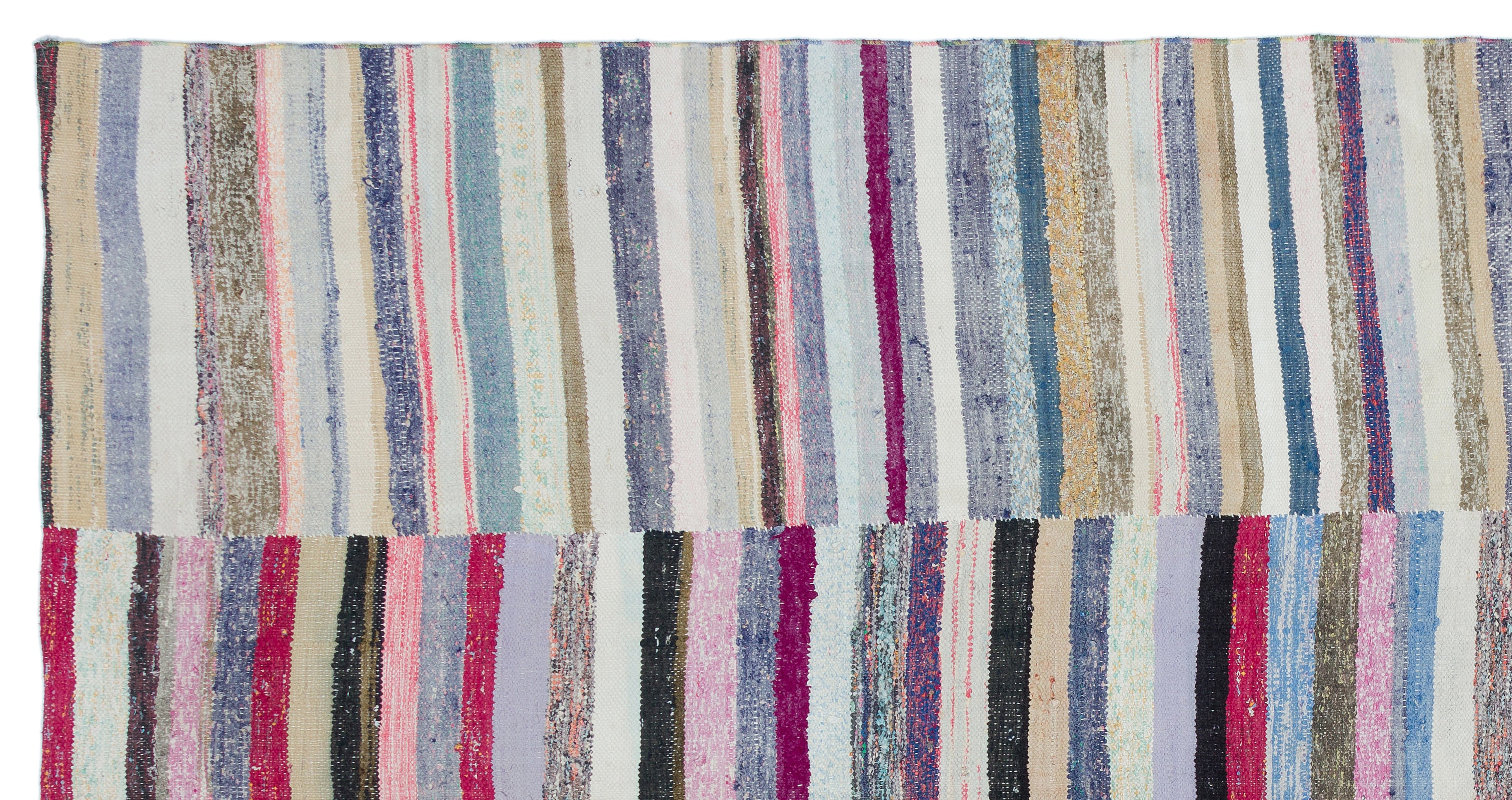 Chaput Over Dyed Kilim Rug 5'5'' x 9'11'' ft 166 x 303 cm