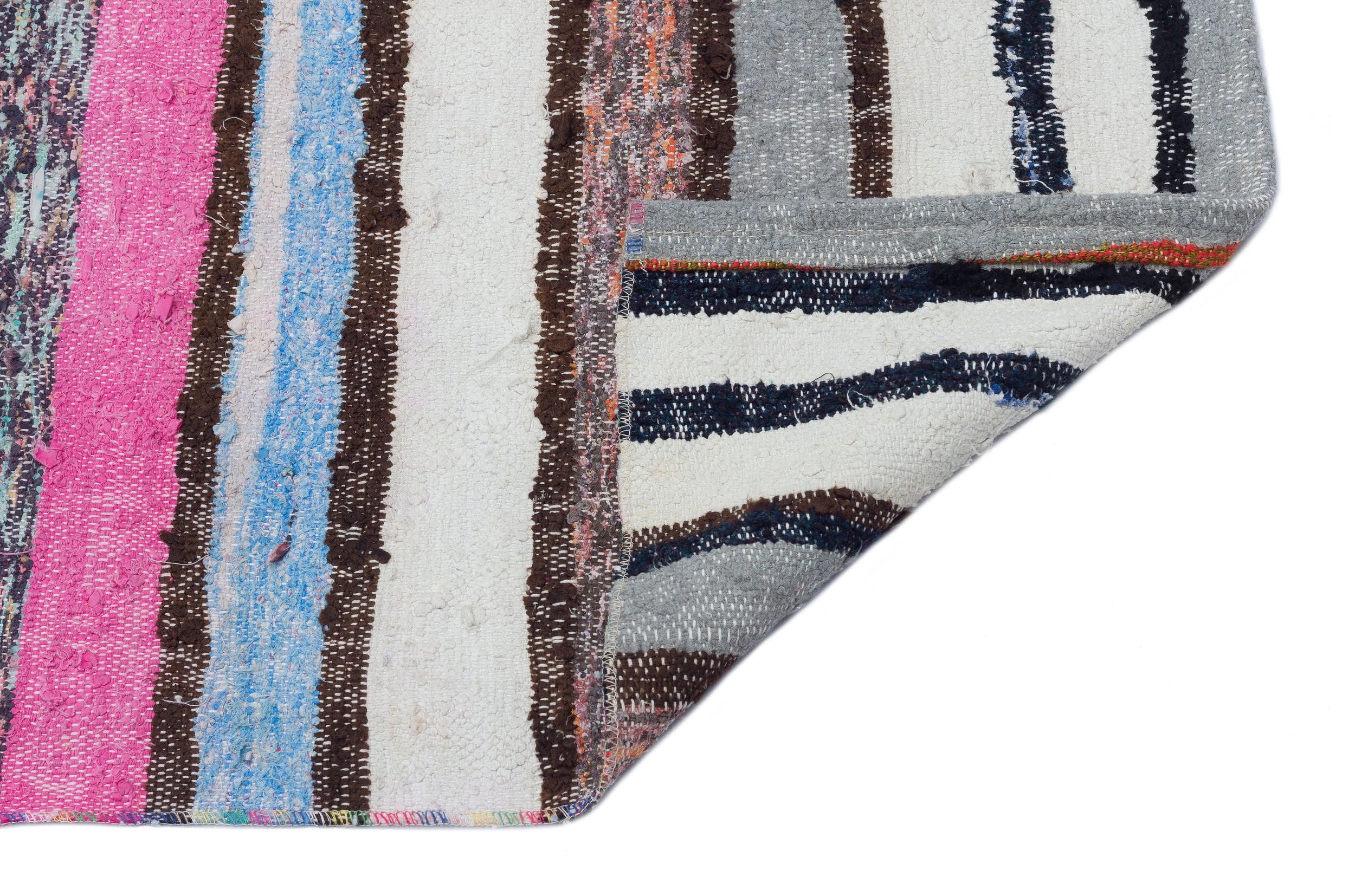 Chaput Over Dyed Kilim Rug 1'10'' x 11'2'' ft 57 x 340 cm