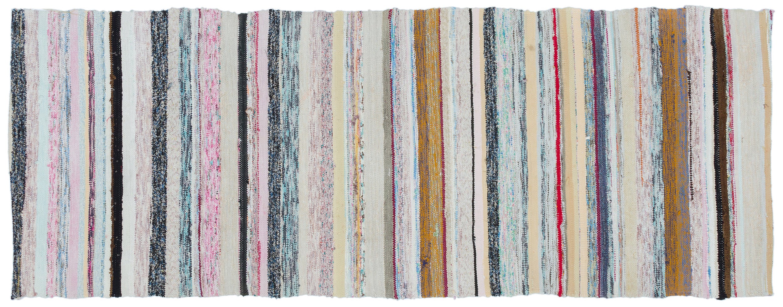 Chaput Over Dyed Kilim Rug 2'6'' x 6'7'' ft 76 x 201 cm