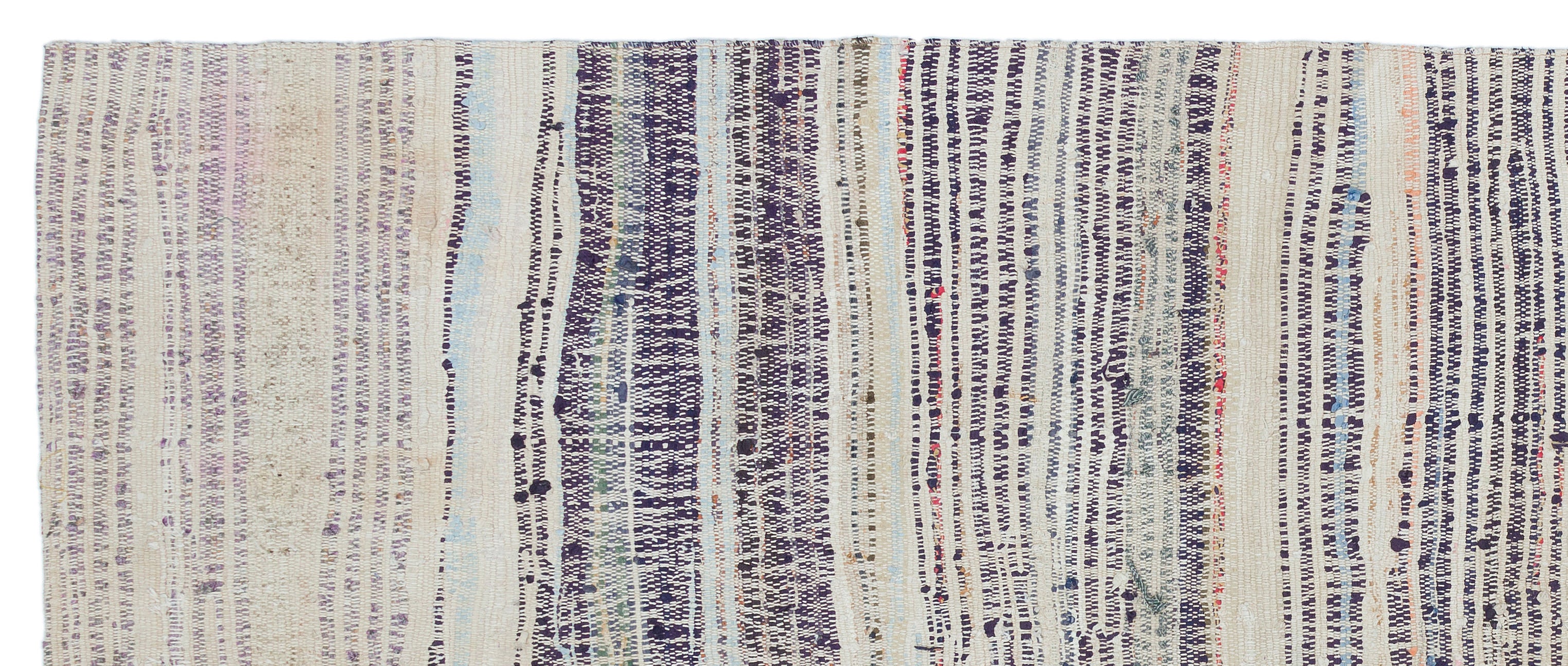 Chaput Over Dyed Kilim Rug 3'9'' x 8'10'' ft 114 x 270 cm