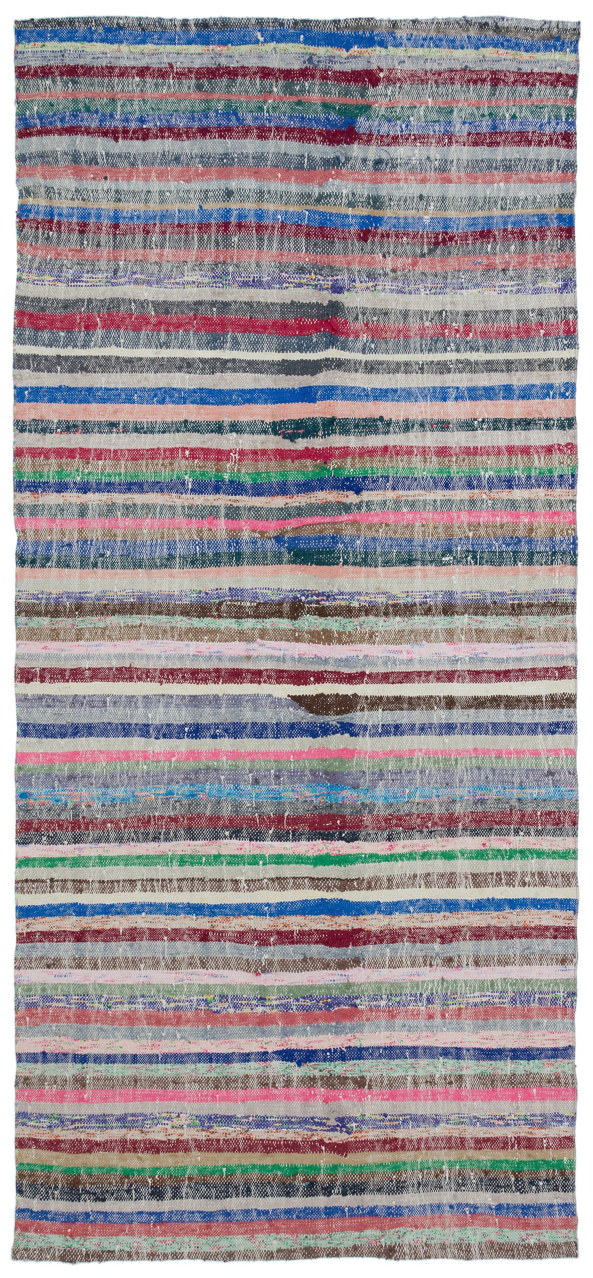 Chaput Over Dyed Kilim Rug 4'8'' x 10'3'' ft 143 x 313 cm