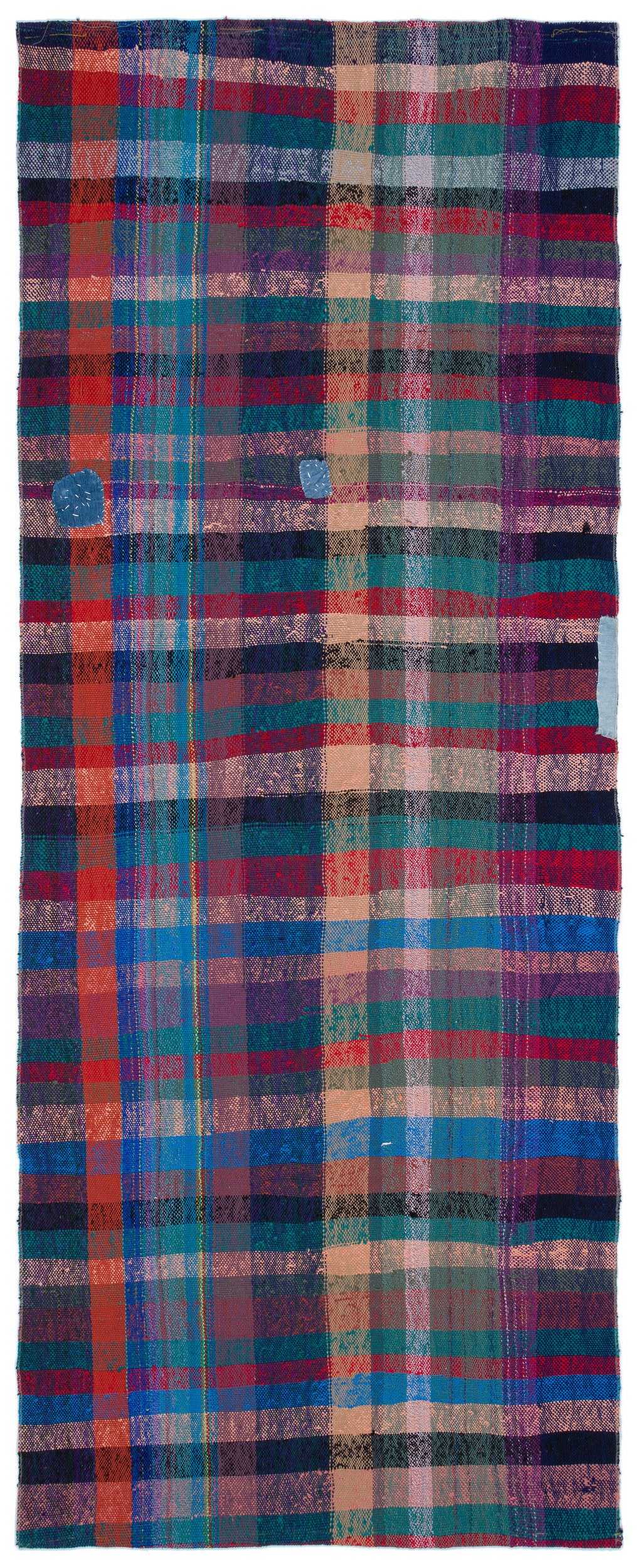 Chaput Over Dyed Kilim Rug 4'2'' x 10'7'' ft 126 x 322 cm