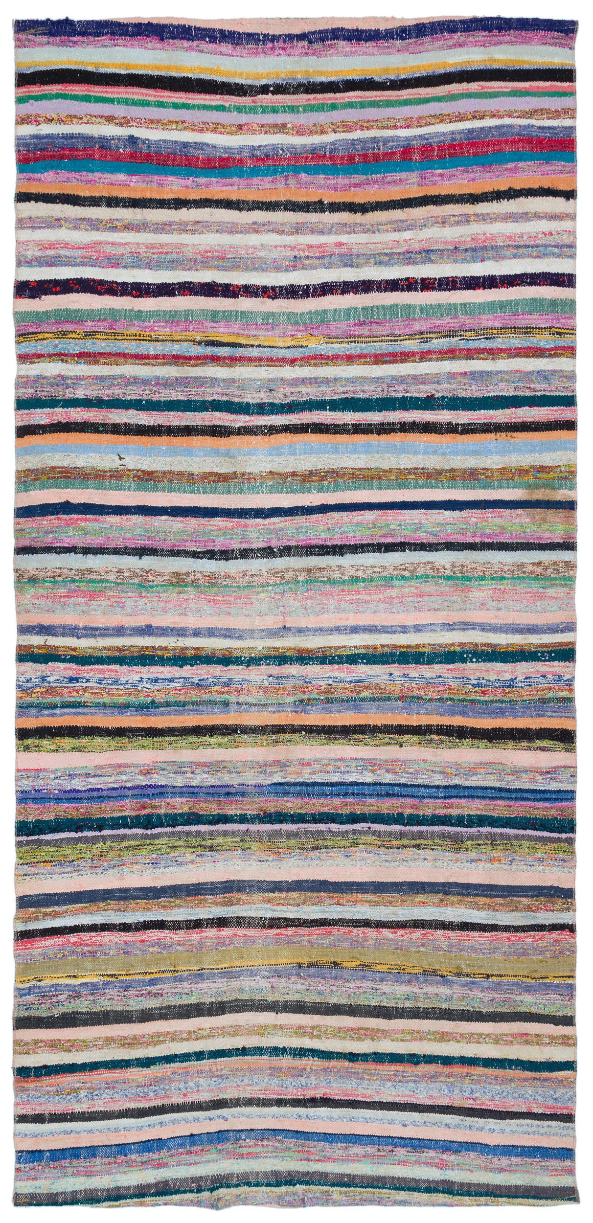 Chaput Over Dyed Kilim Rug 4'8'' x 9'10'' ft 142 x 300 cm
