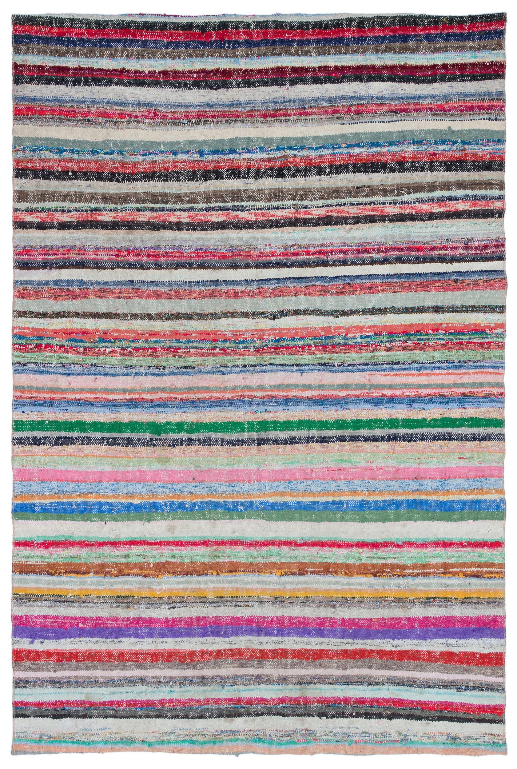 Chaput Over Dyed Kilim Rug 5'8'' x 8'4'' ft 173 x 255 cm