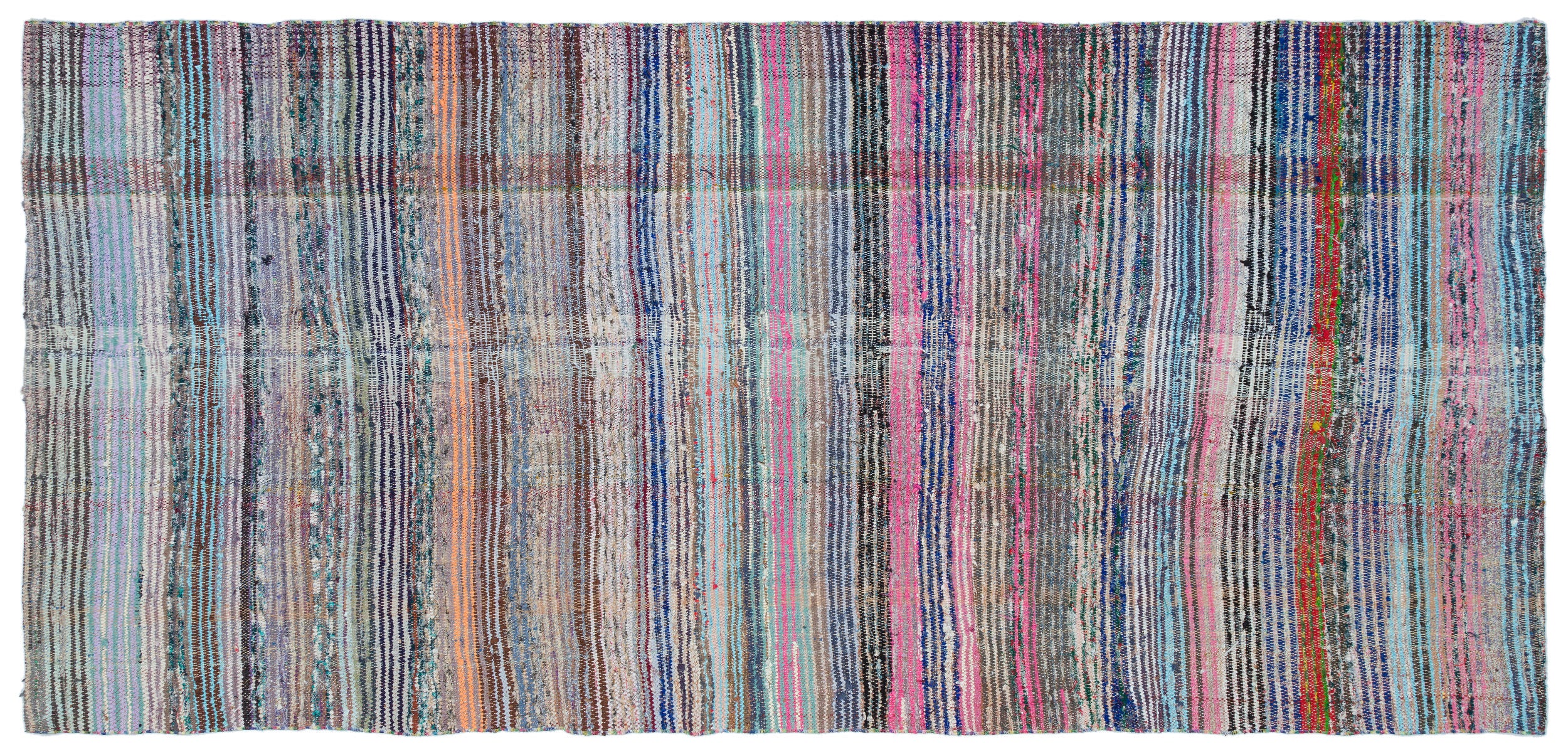 Chaput Over Dyed Kilim Rug 4'6'' x 9'9'' ft 136 x 296 cm