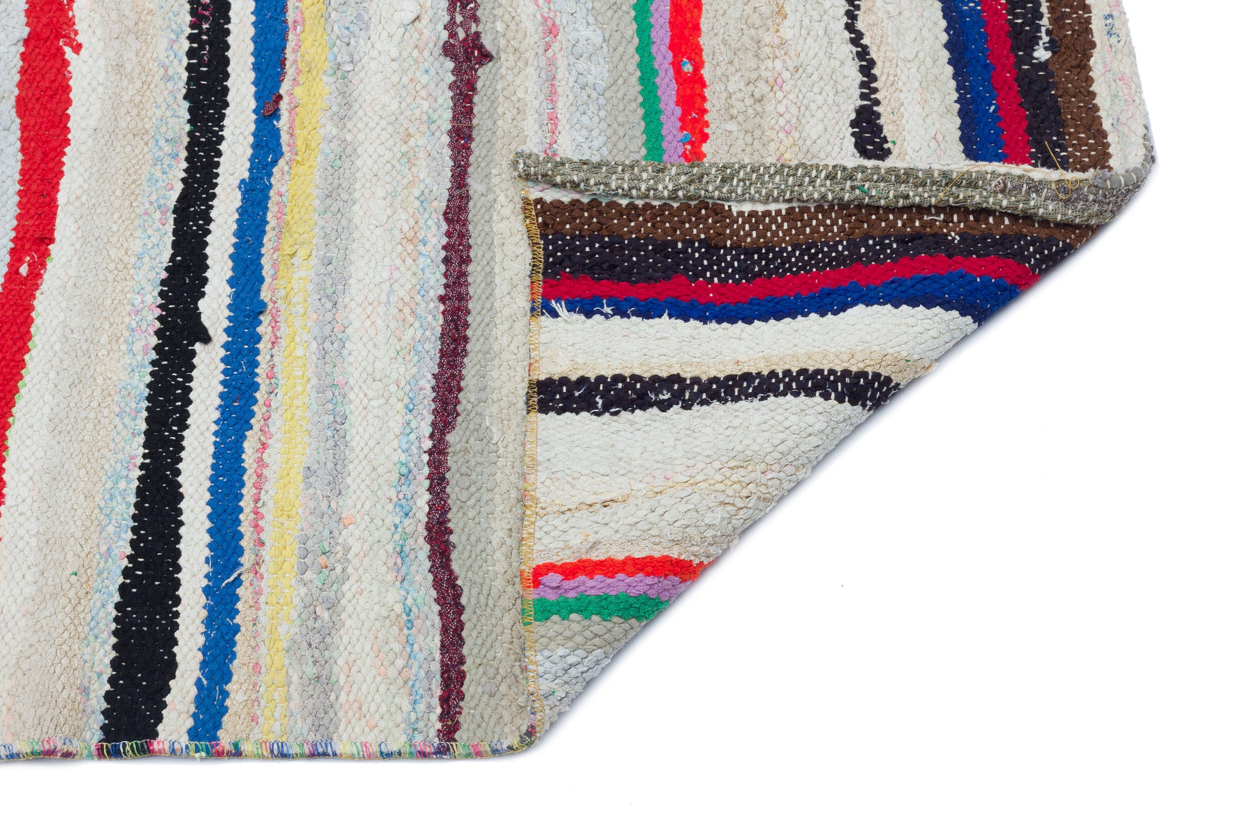 Chaput Over Dyed Kilim Rug 4'9'' x 4'1'' ft 146 x 125 cm