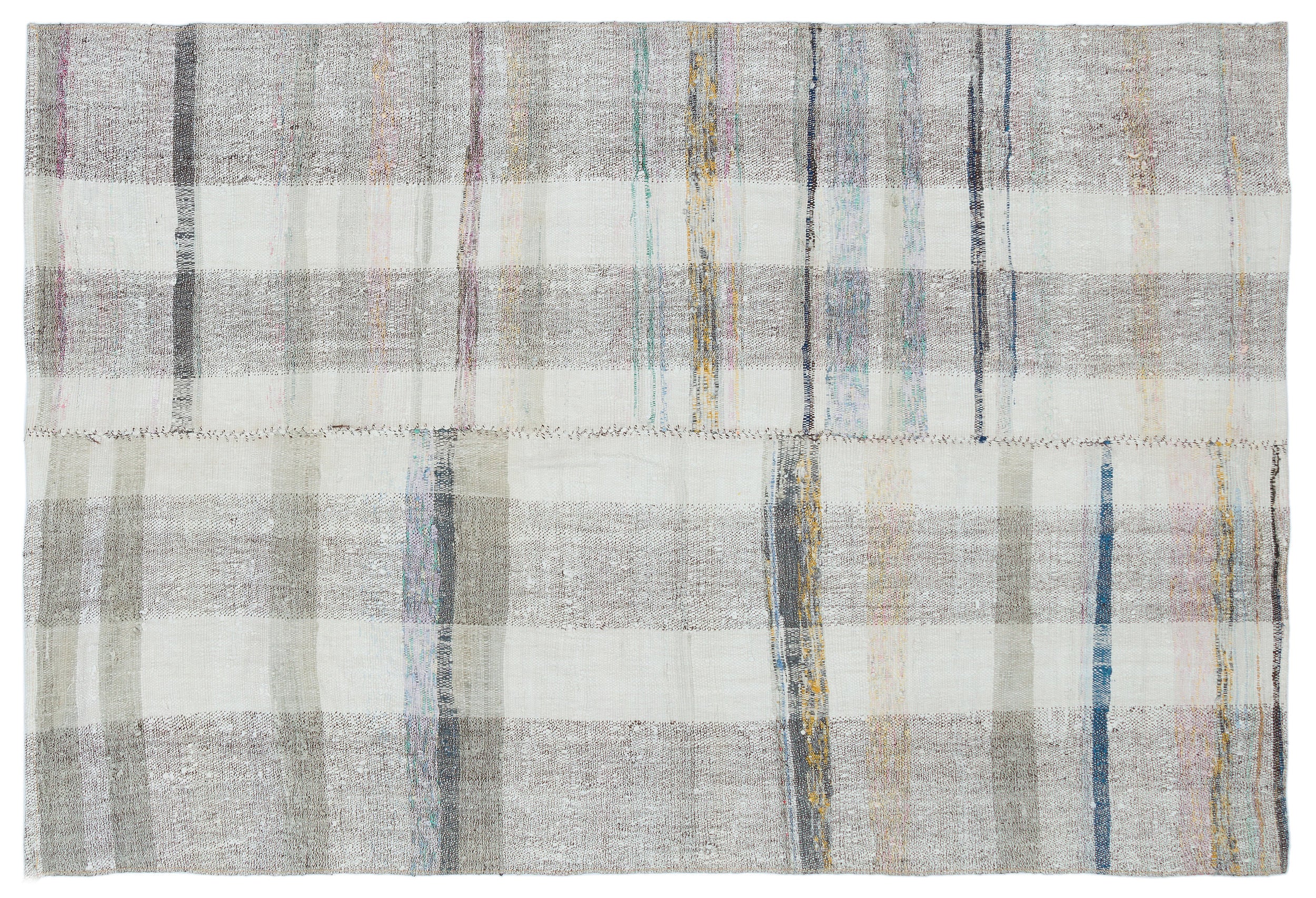 Chaput Over Dyed Kilim Rug 4'0'' x 6'0'' ft 122 x 183 cm