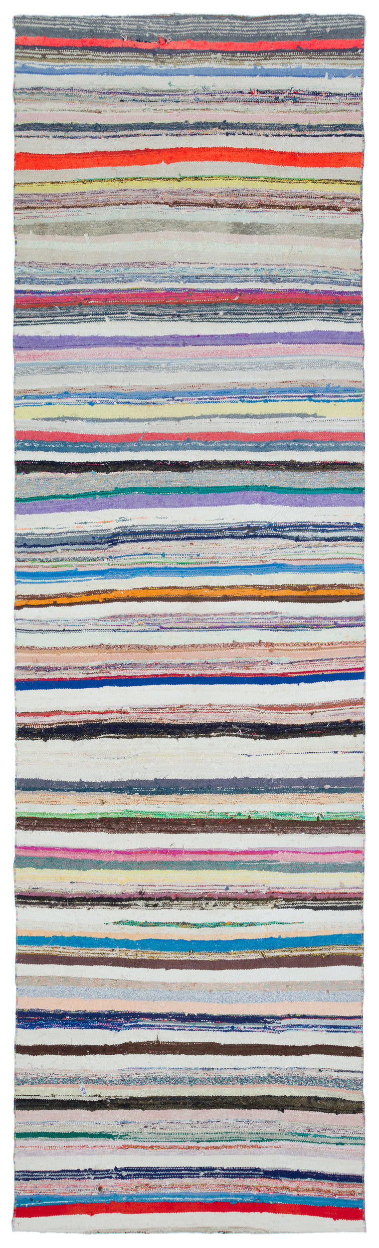 Chaput Over Dyed Kilim Rug 4'0'' x 13'7'' ft 122 x 415 cm