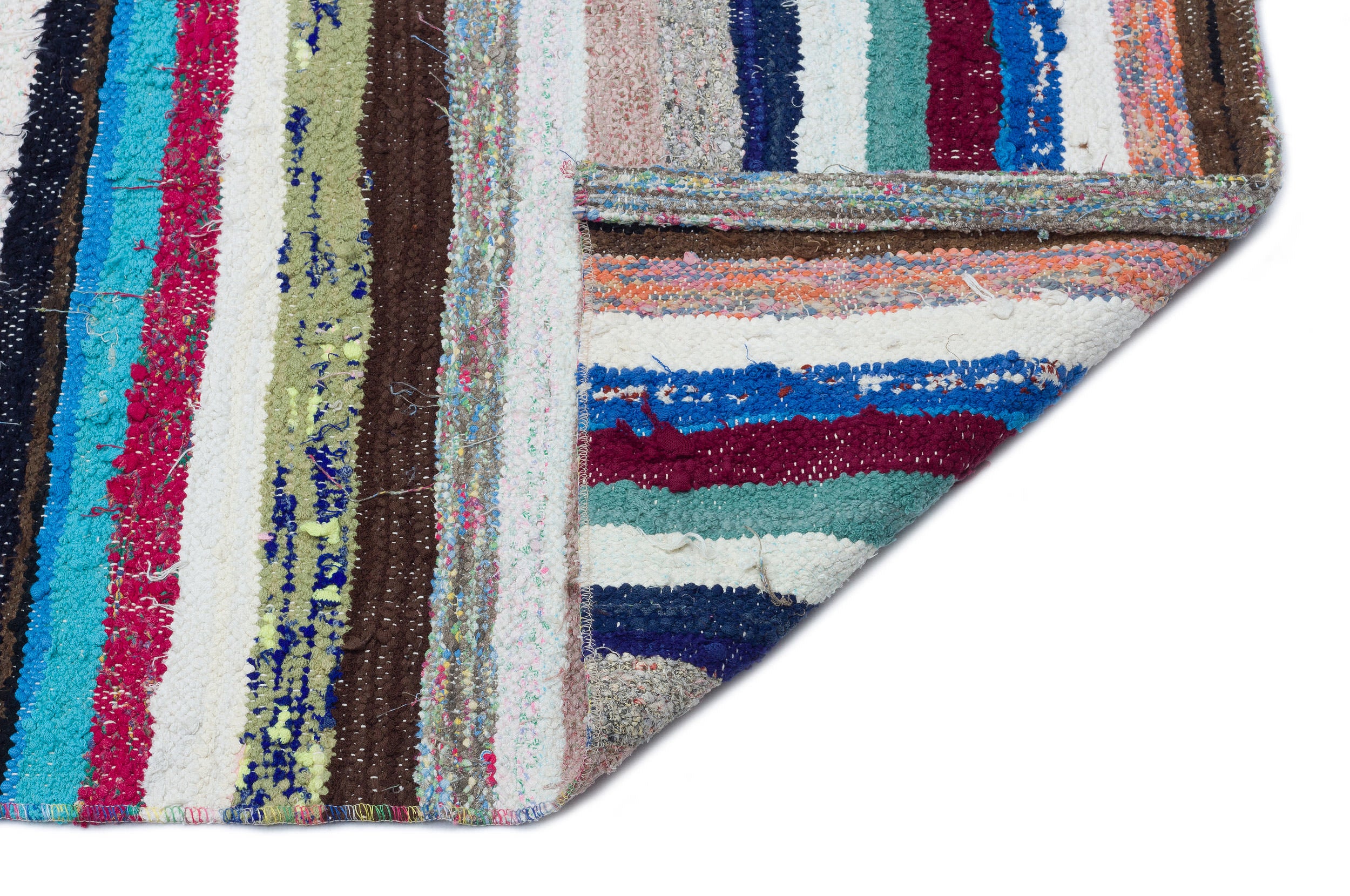 Chaput Over Dyed Kilim Rug 4'11'' x 11'1'' ft 151 x 338 cm