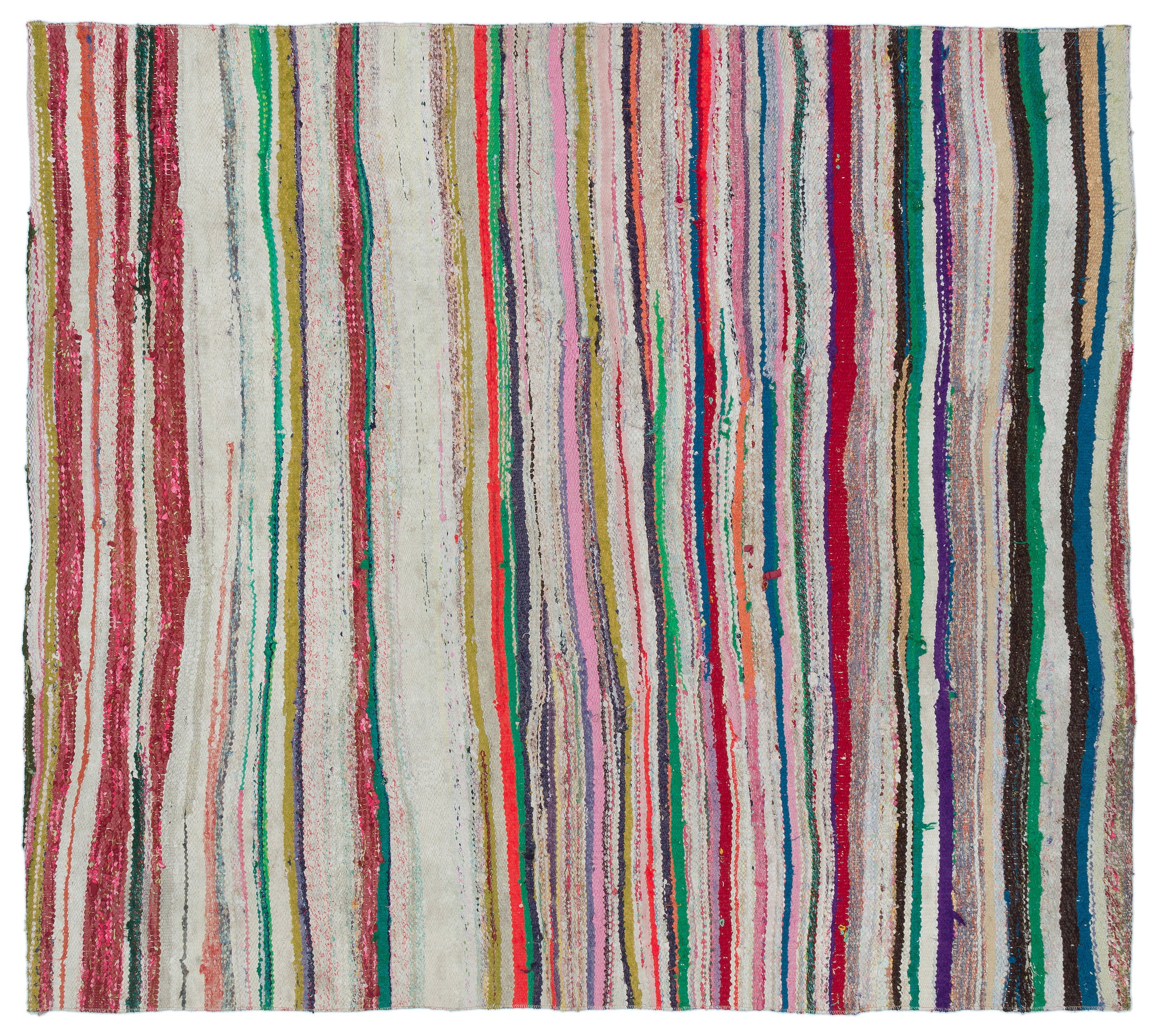 Chaput Over Dyed Kilim Rug 5'3'' x 5'11'' ft 160 x 180 cm