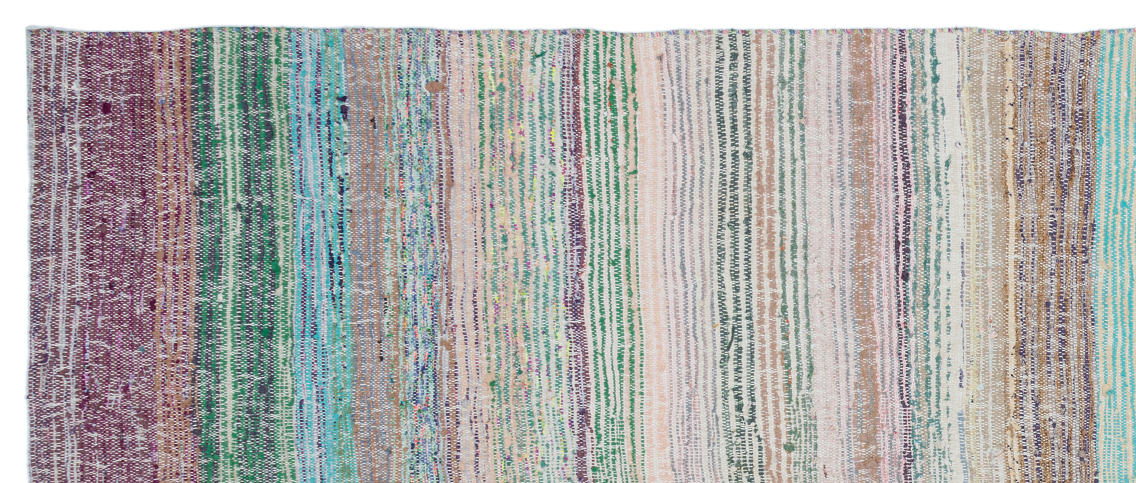 Chaput Over Dyed Kilim Rug 4'5'' x 10'10'' ft 135 x 330 cm