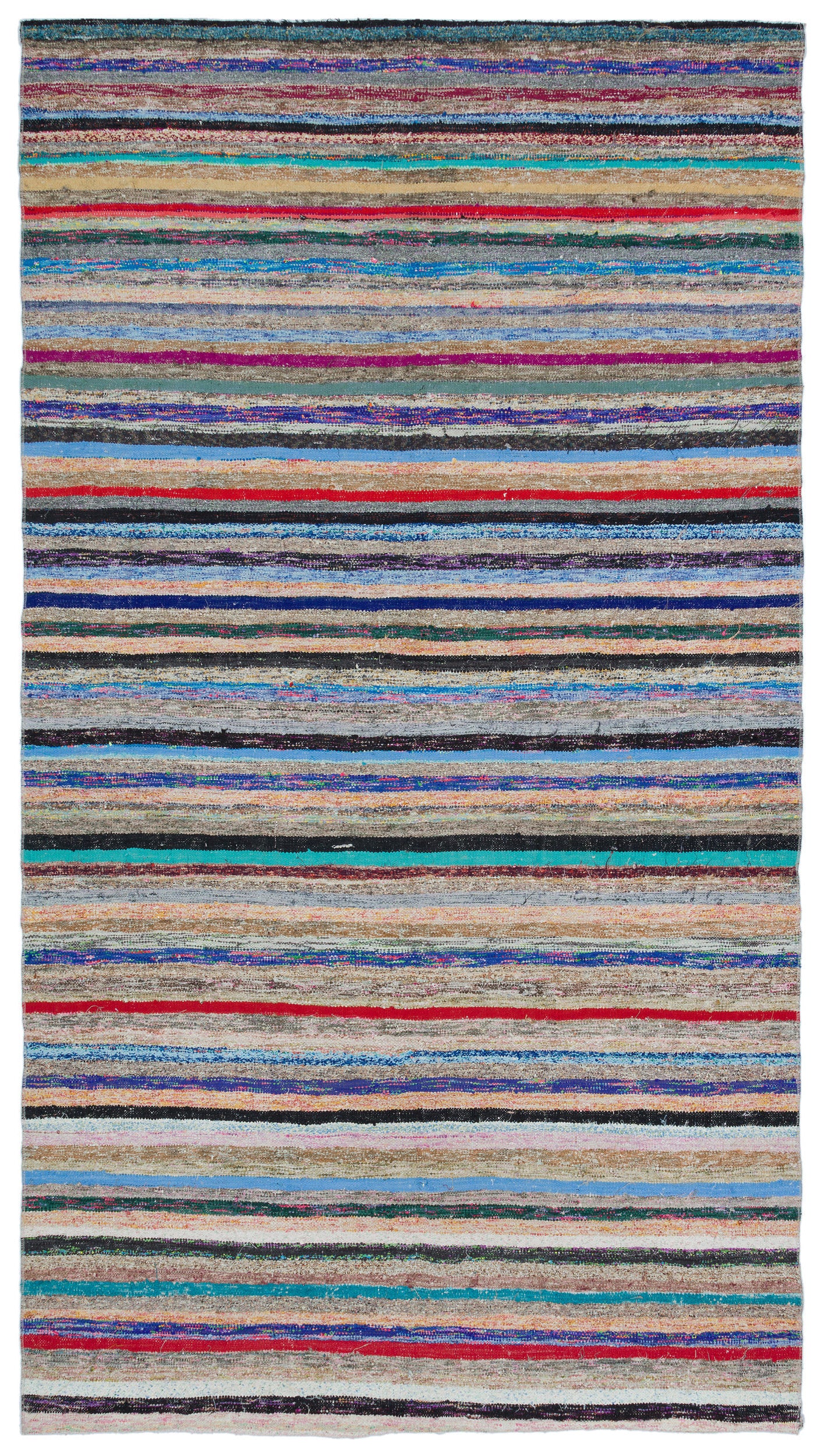 Chaput Over Dyed Kilim Rug 5'3'' x 9'5'' ft 160 x 286 cm
