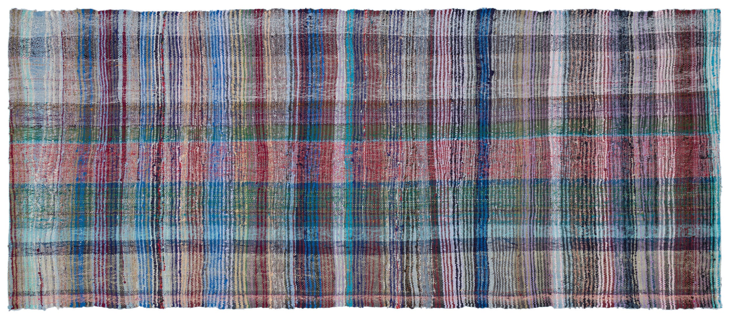 Chaput Over Dyed Kilim Rug 4'6'' x 10'9'' ft 136 x 327 cm