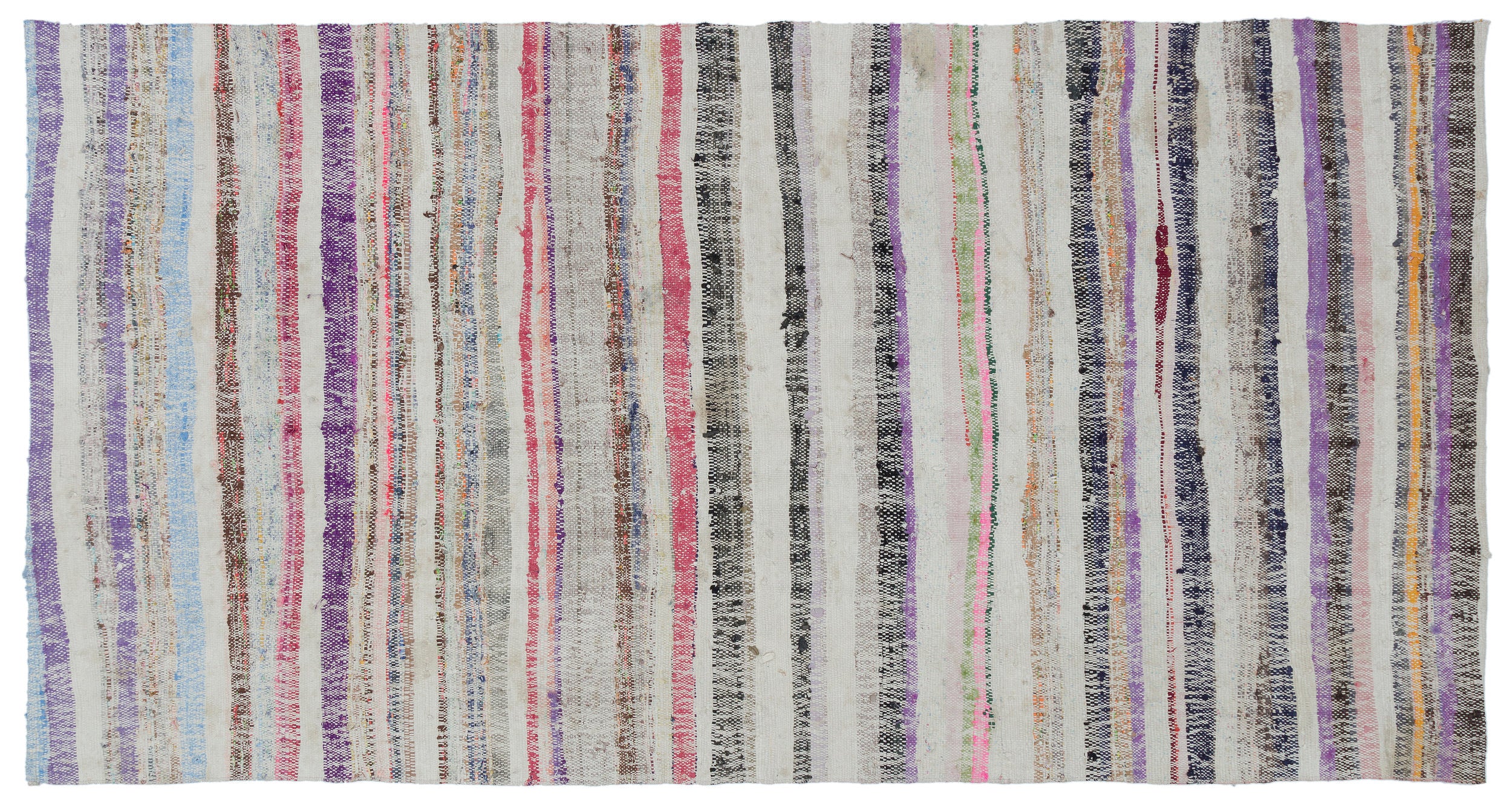 Chaput Over Dyed Kilim Rug 4'2'' x 8'4'' ft 128 x 255 cm