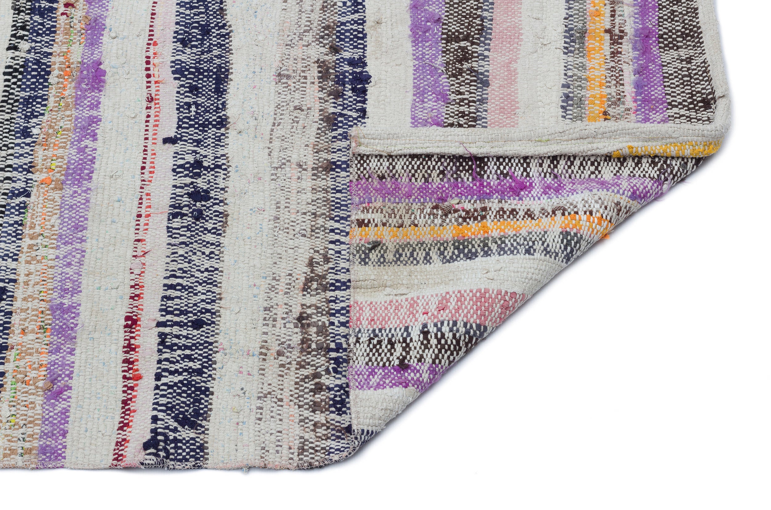 Chaput Over Dyed Kilim Rug 4'2'' x 8'4'' ft 128 x 255 cm