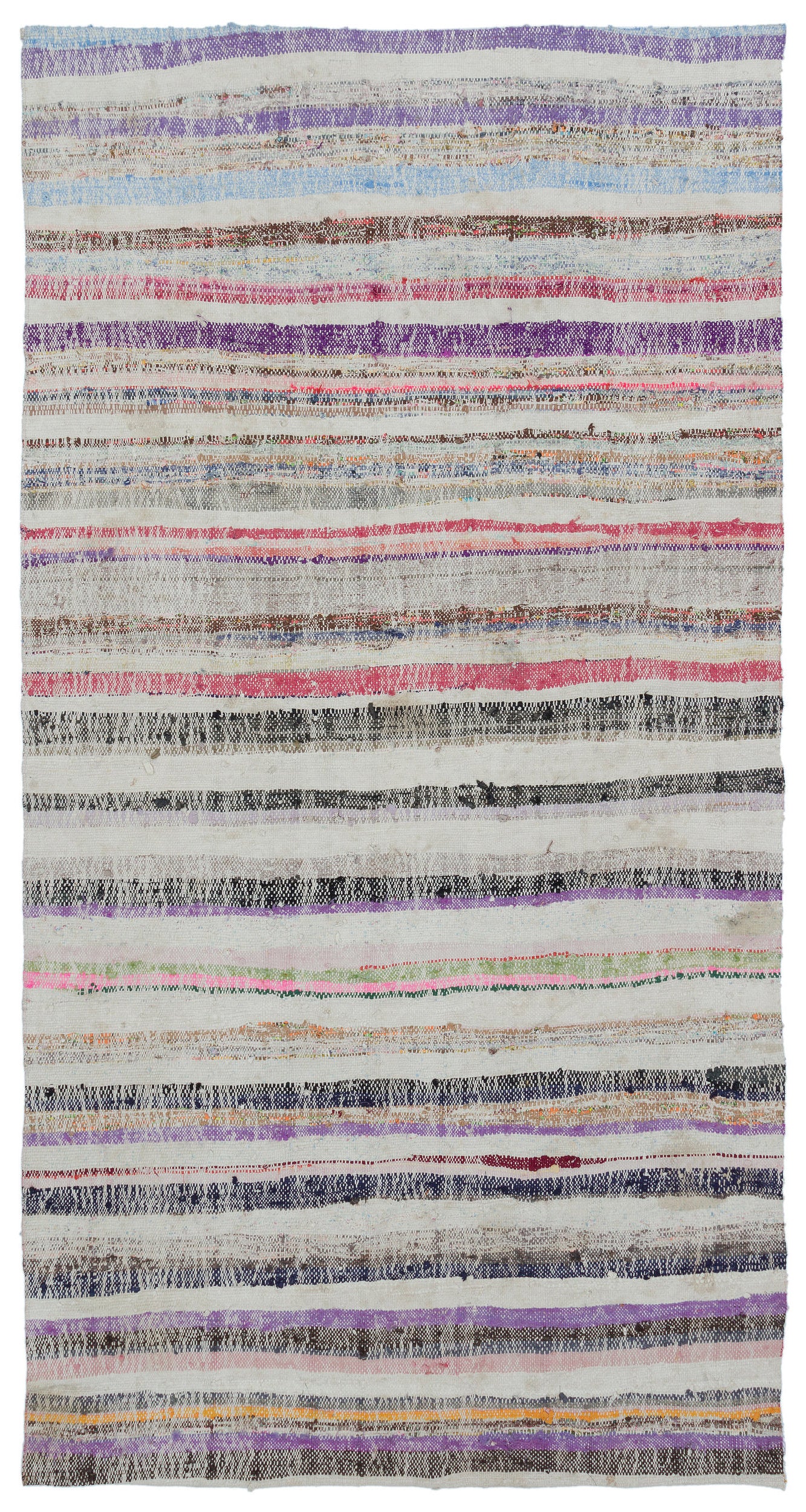 Chaput Over Dyed Kilim Rug 4'2'' x 8'4'' ft 128 x 255 cm