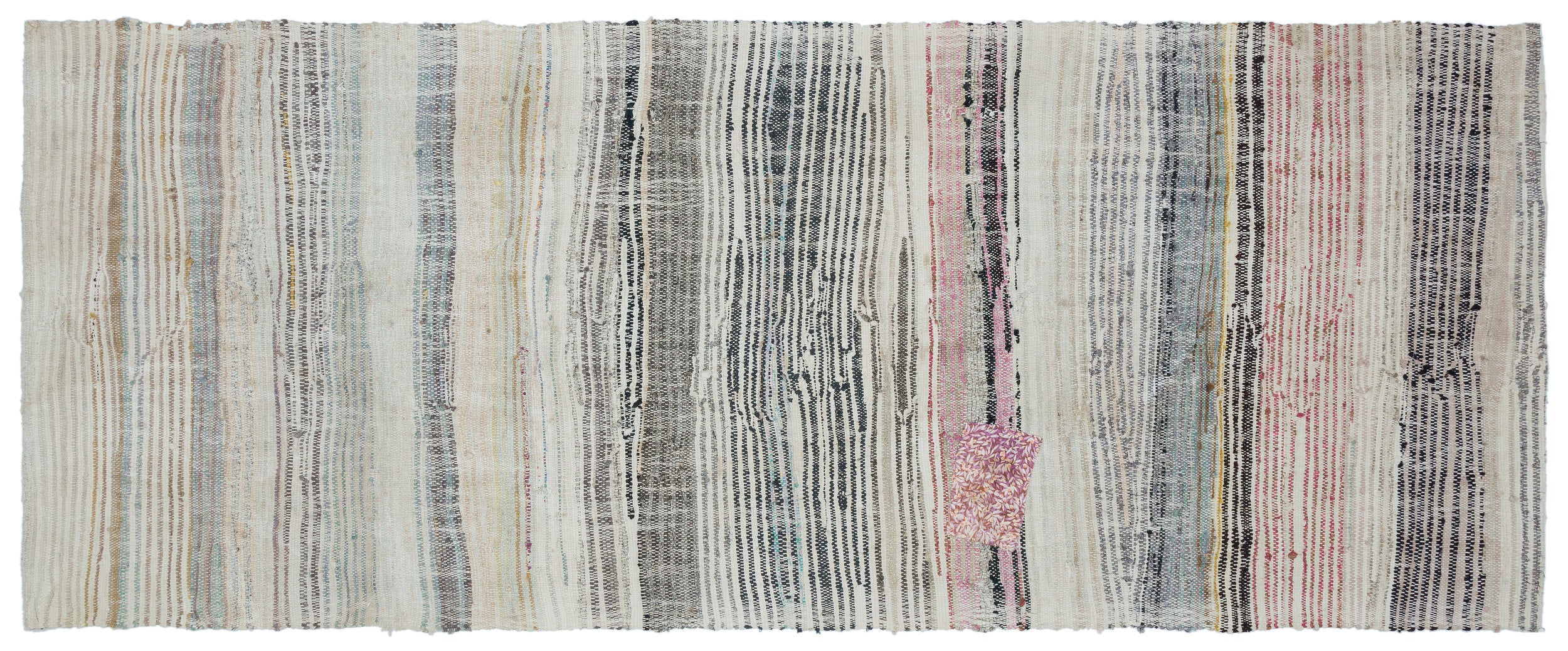 Chaput Over Dyed Kilim Rug 4'0'' x 10'0'' ft 123 x 305 cm